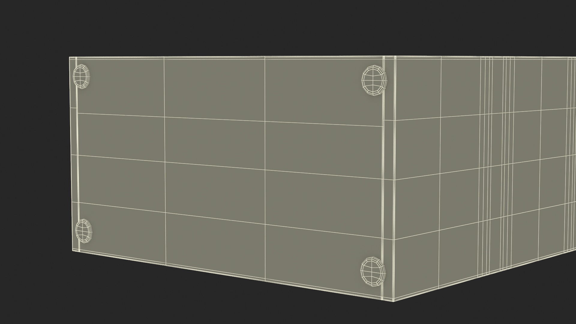 3D Designer Bookshelf Furniture model