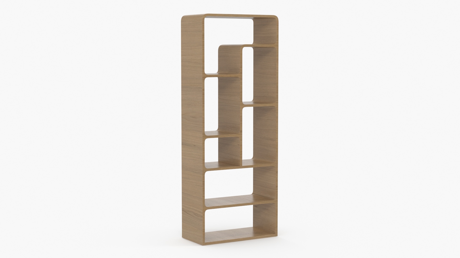 3D Designer Bookshelf Furniture model