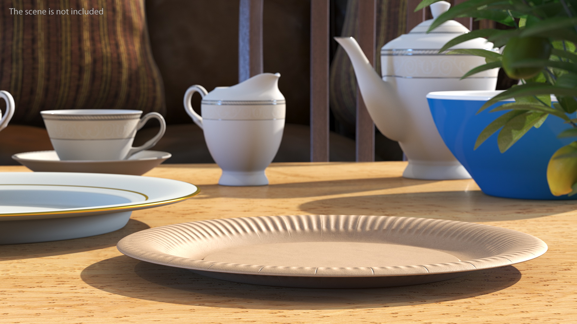 3D model Cardboard Plate