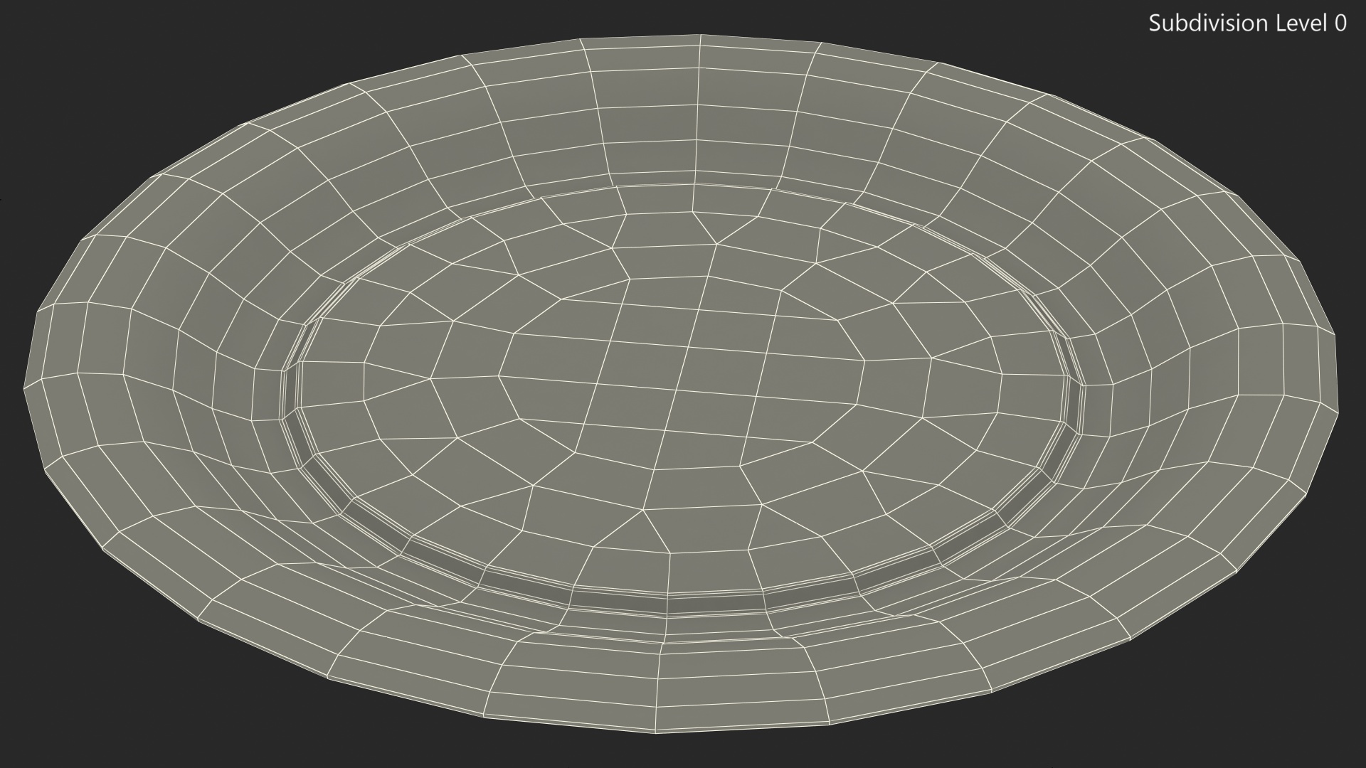 3D model Cardboard Plate
