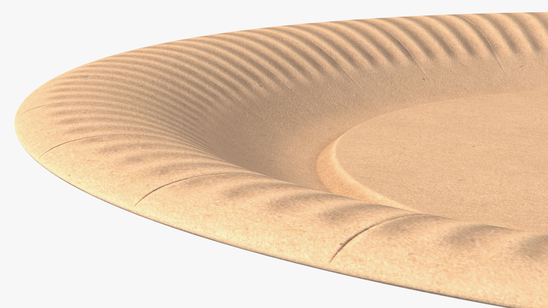 3D model Cardboard Plate