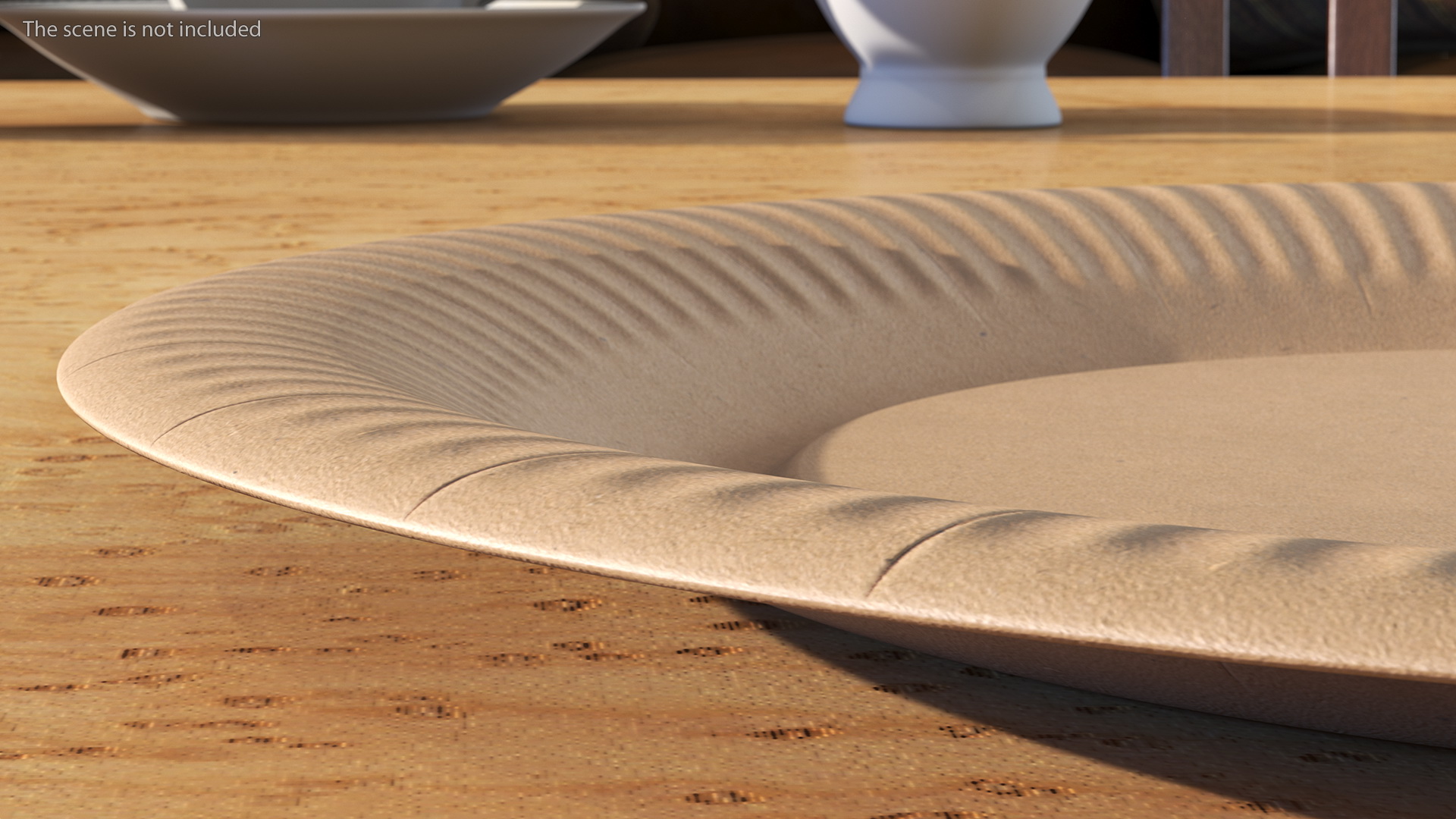 3D model Cardboard Plate