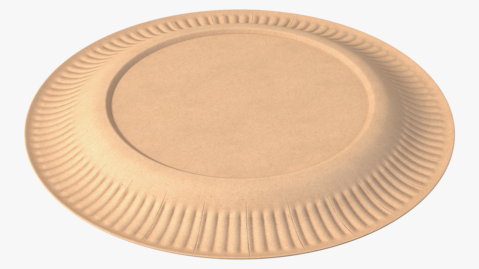 3D model Cardboard Plate