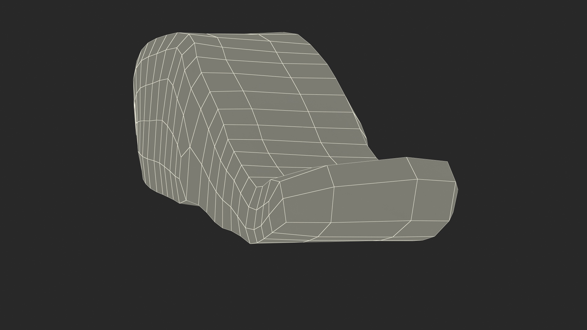 Raw Salmon Fillet 3D