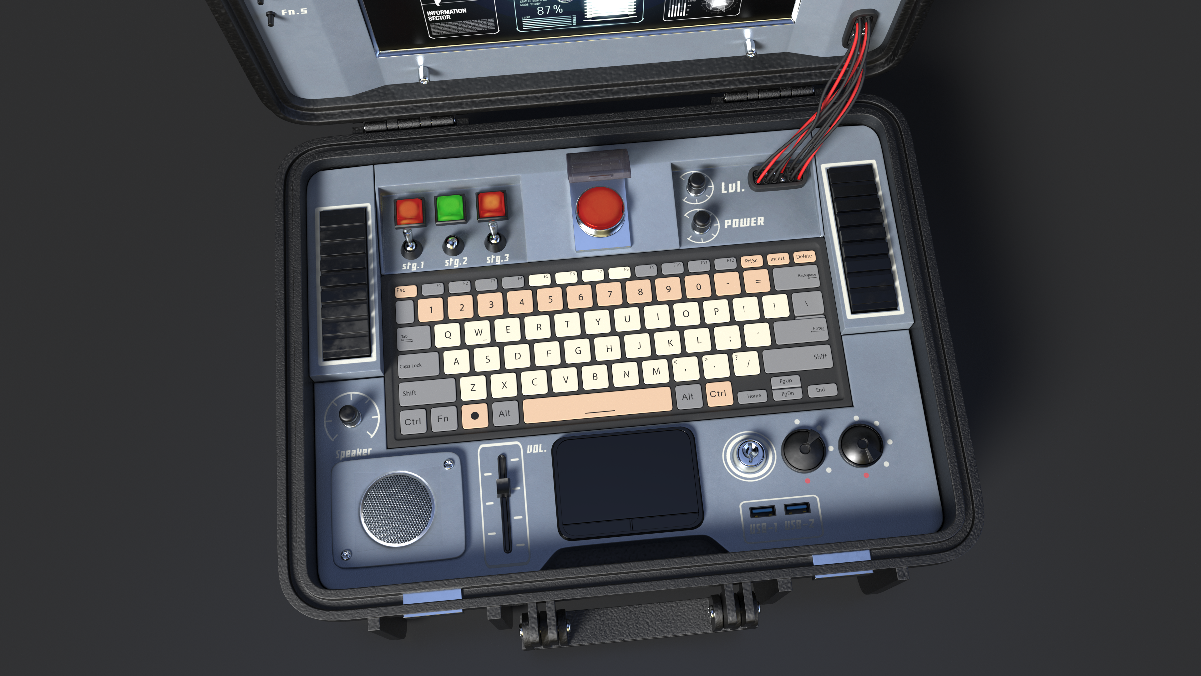 Nuclear Briefcase, view 9