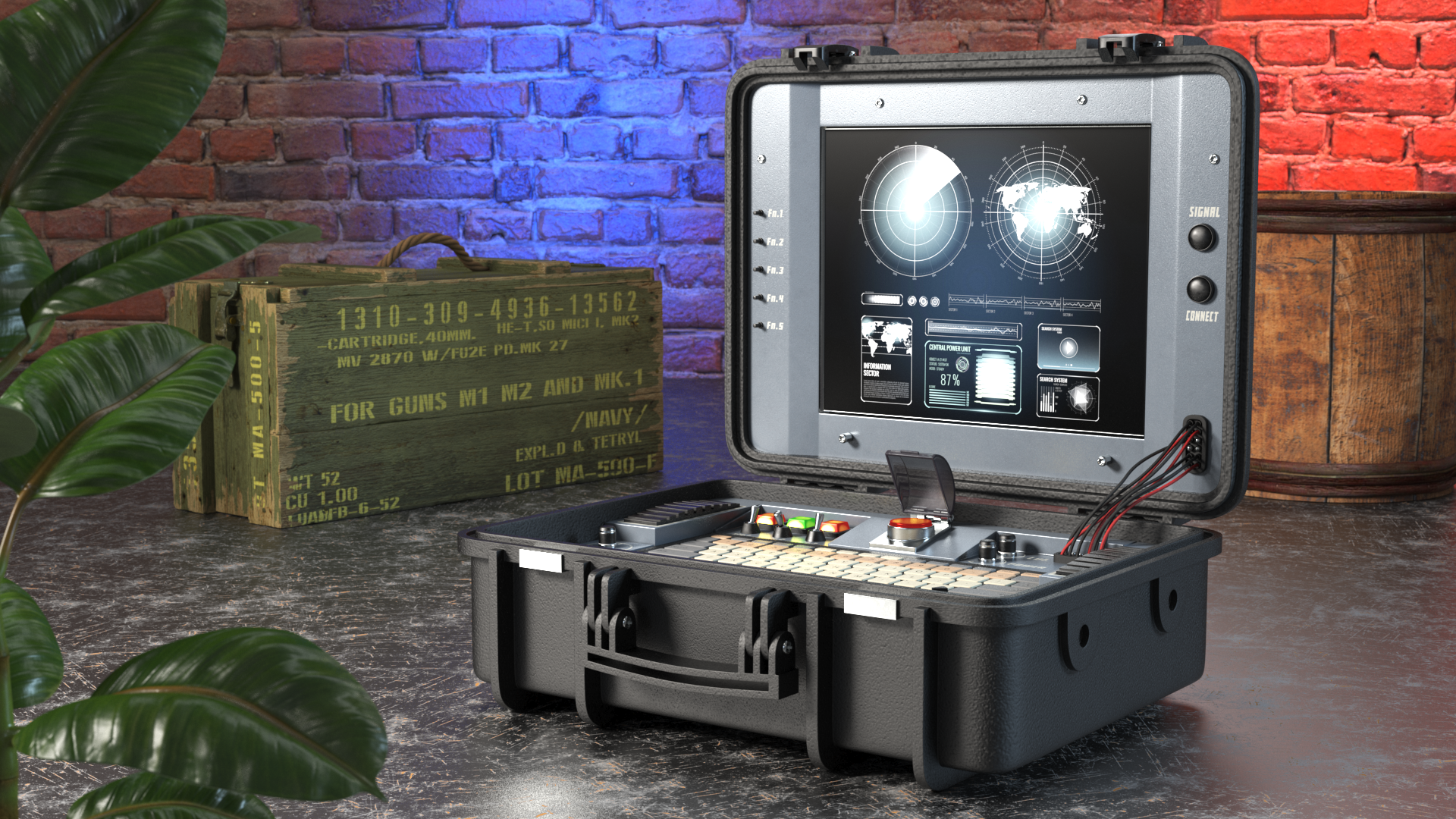 Nuclear Briefcase, view 12