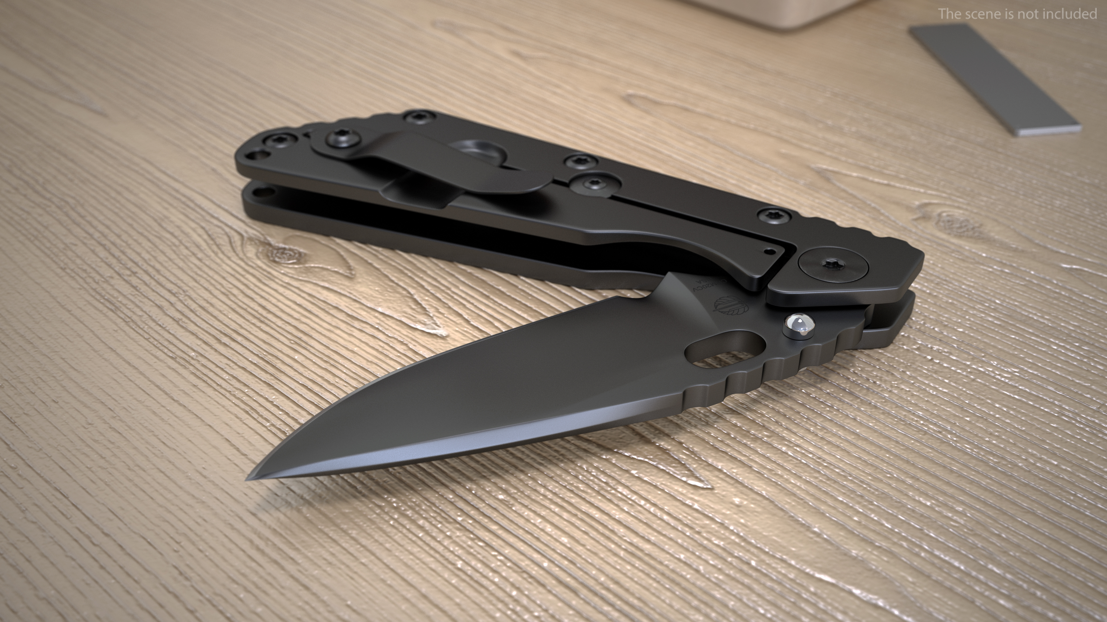 Strider SMF Knife 3D