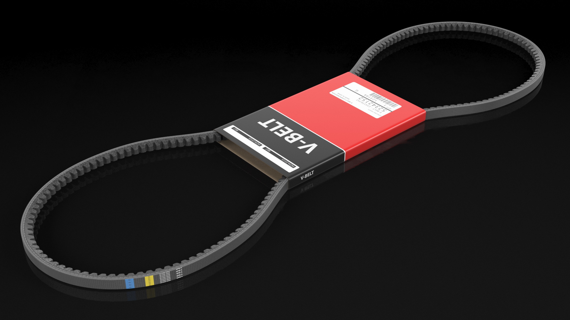 Accessory Drive V Belt Packed 3D model