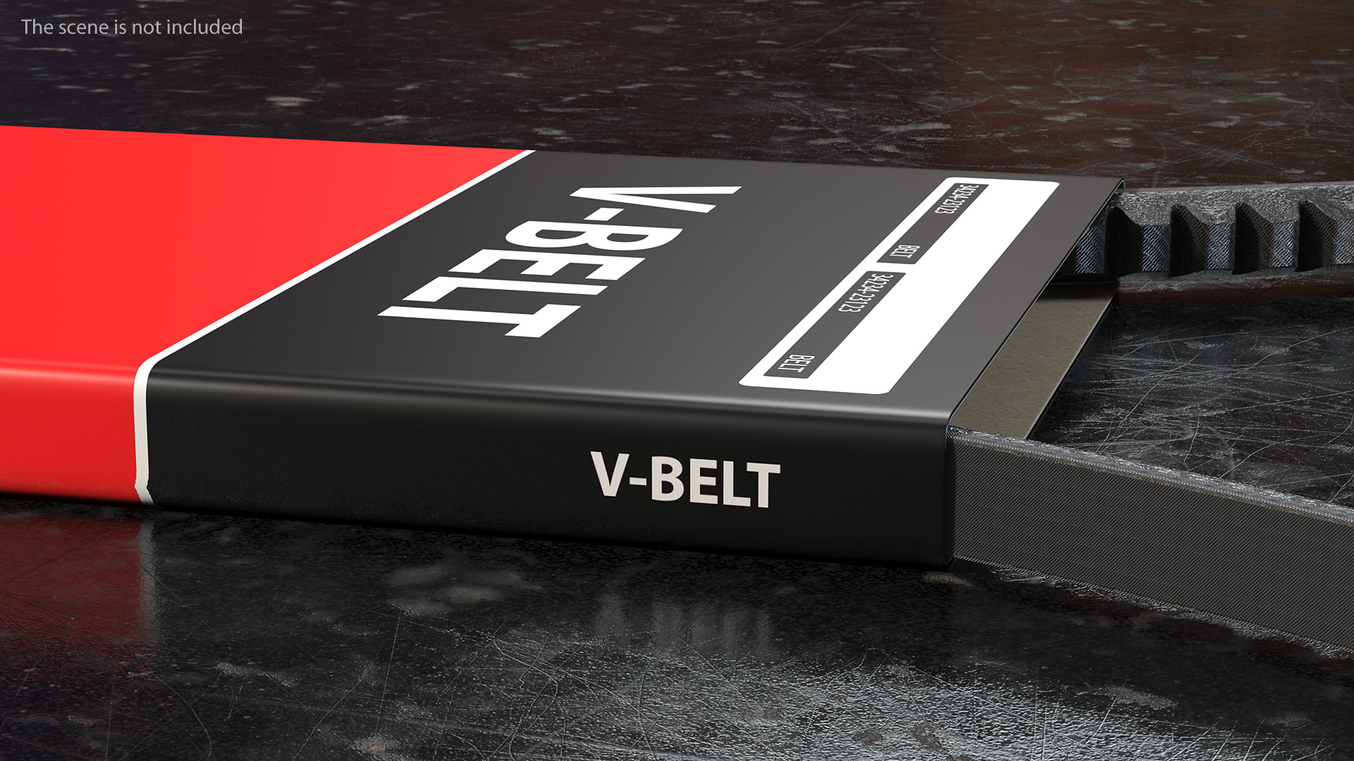 Accessory Drive V Belt Packed 3D model