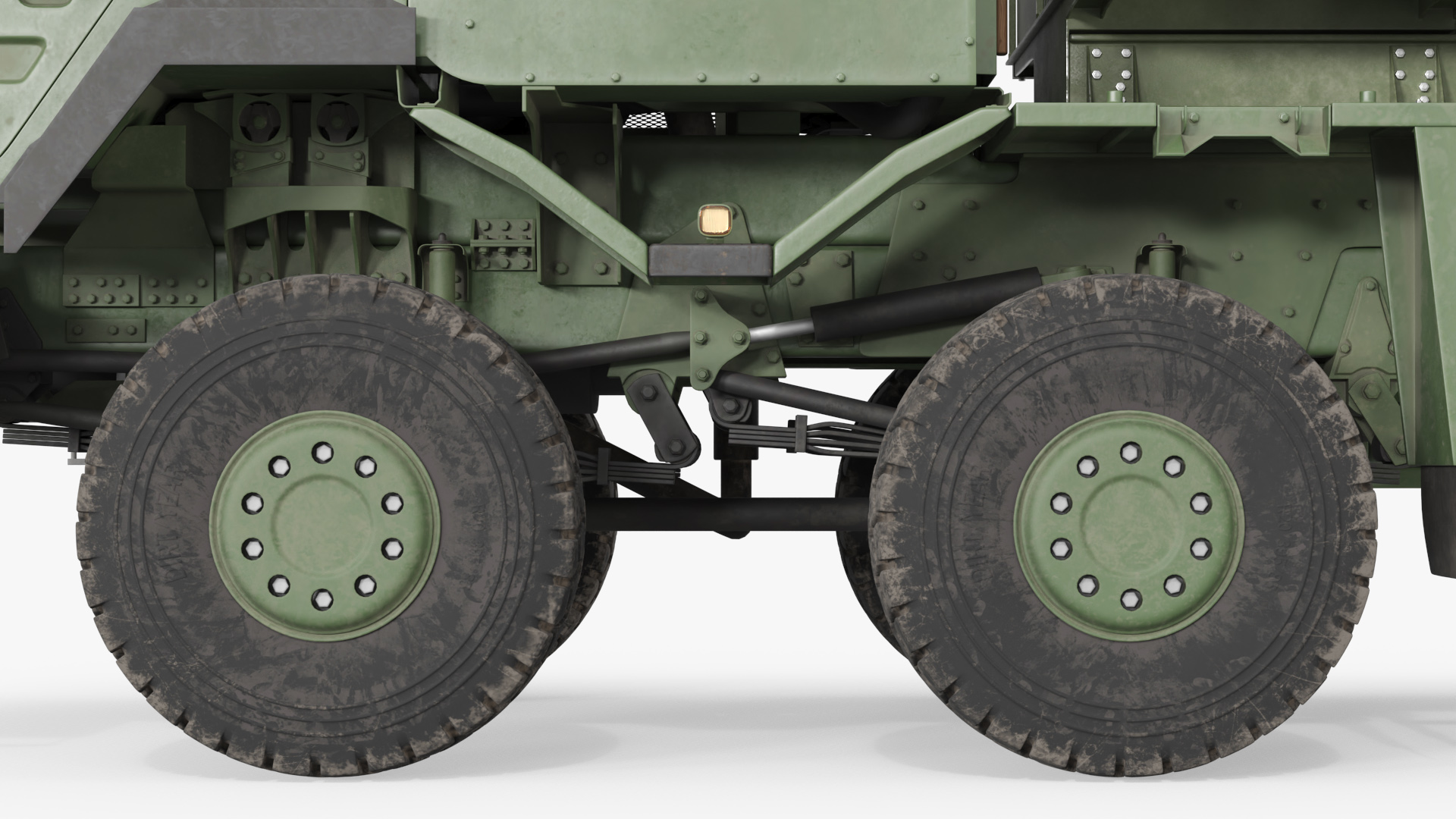 Tactical Surveillance Vehicle with Radar Shelter Green, view 8