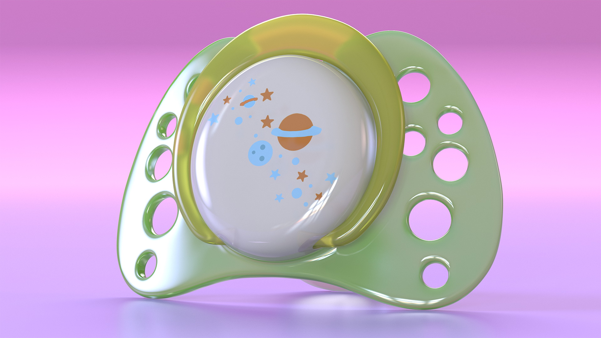 3D Newborn Pacifier