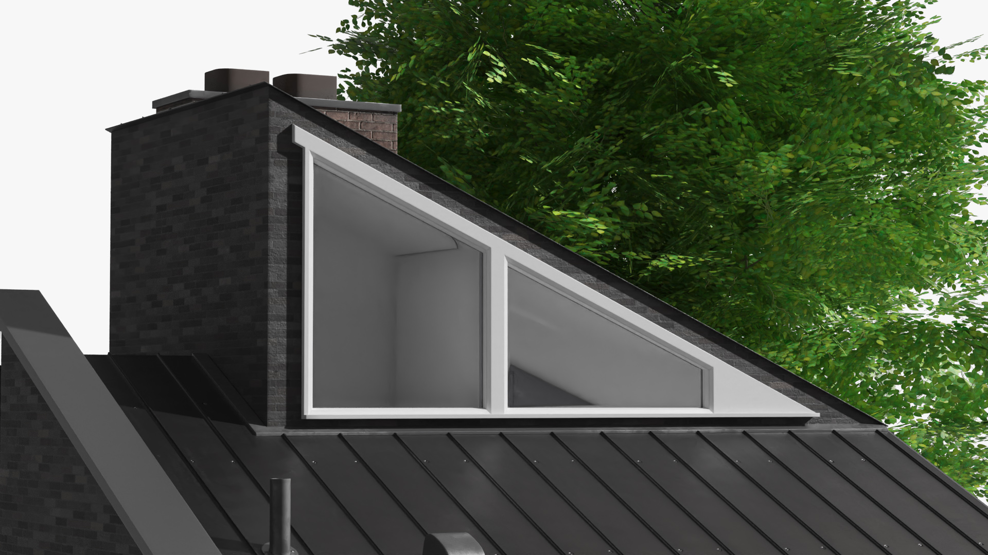Scene House with Pickup Truck and Garden Exterior Fur - view 10