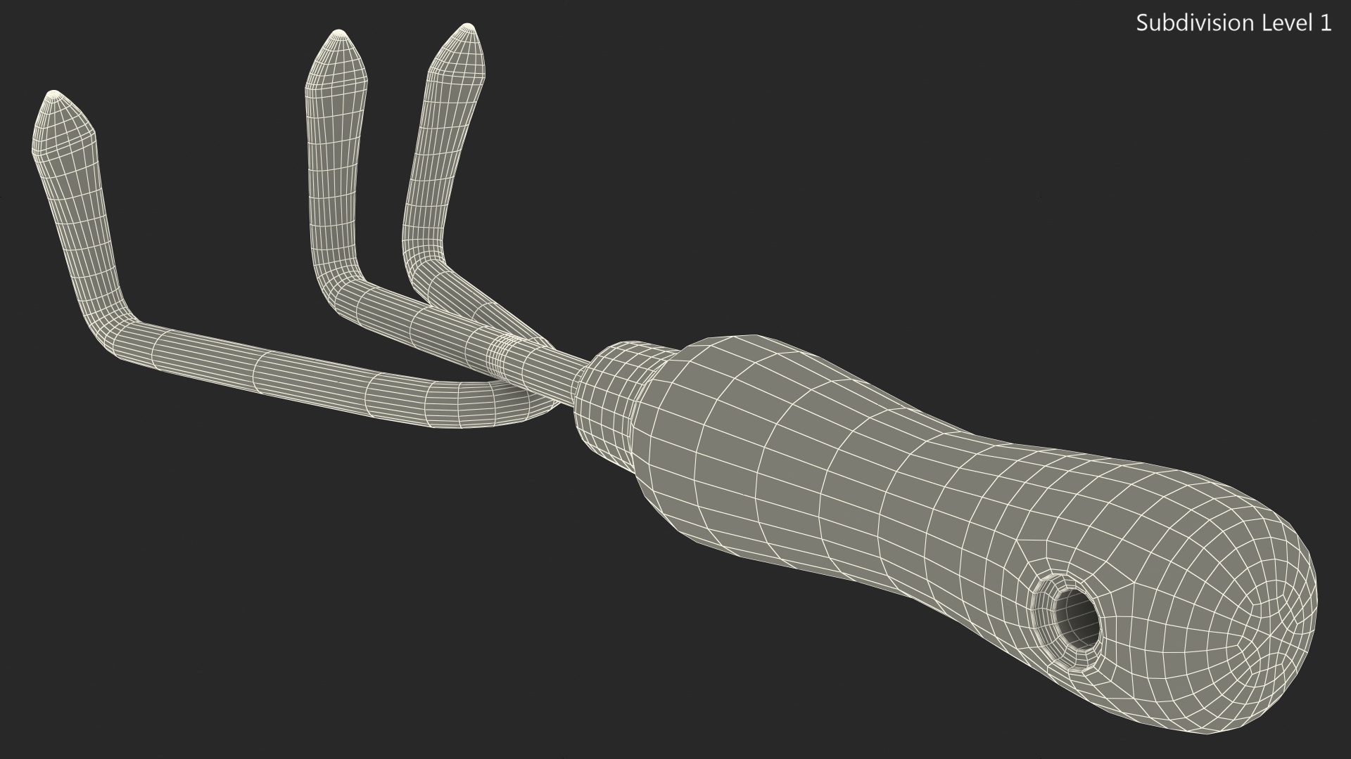 3D Rake Garden Hand Tool