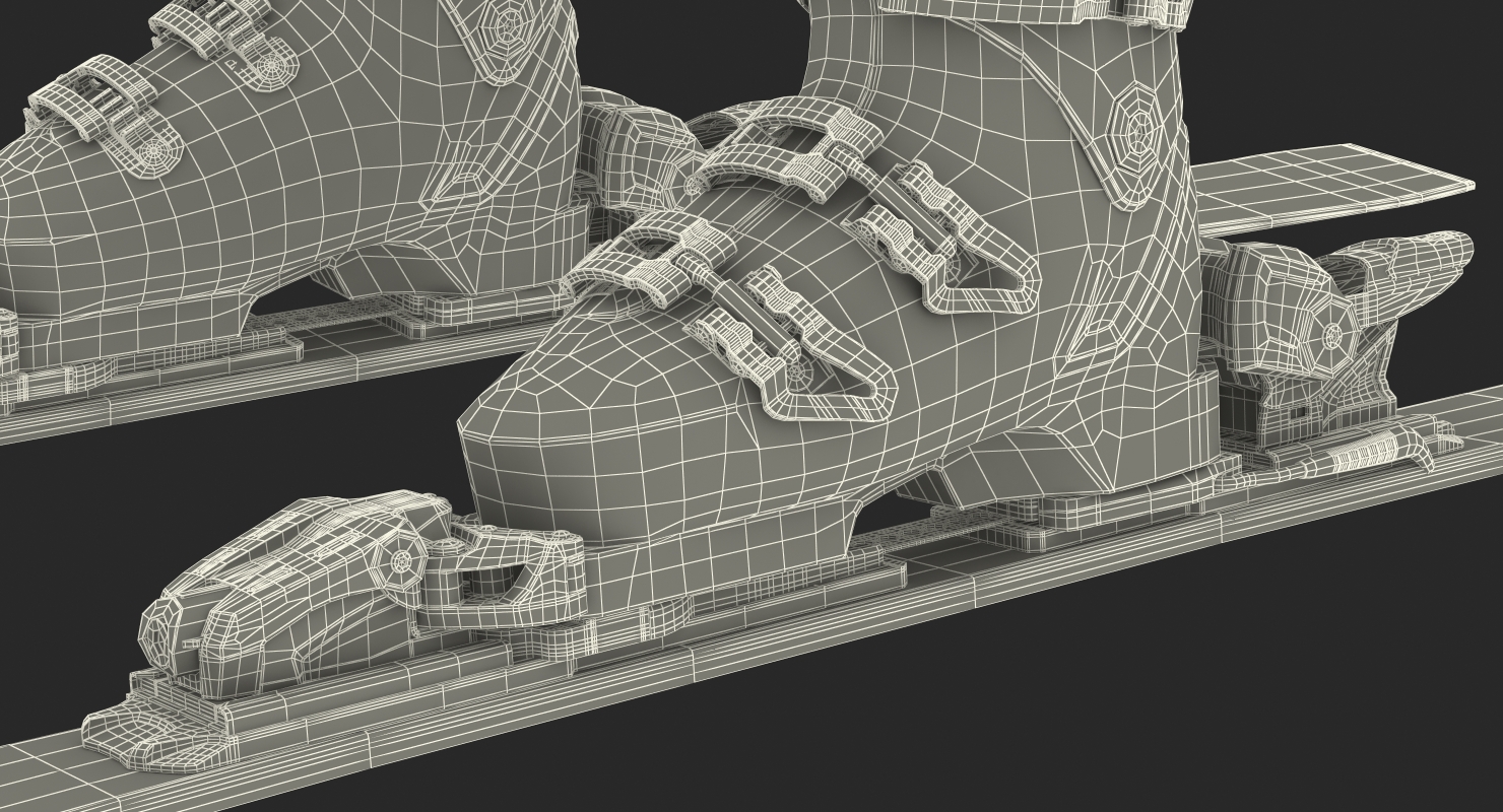 3D Atomic Ski with Boots