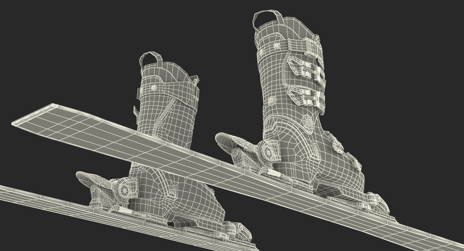 3D Atomic Ski with Boots