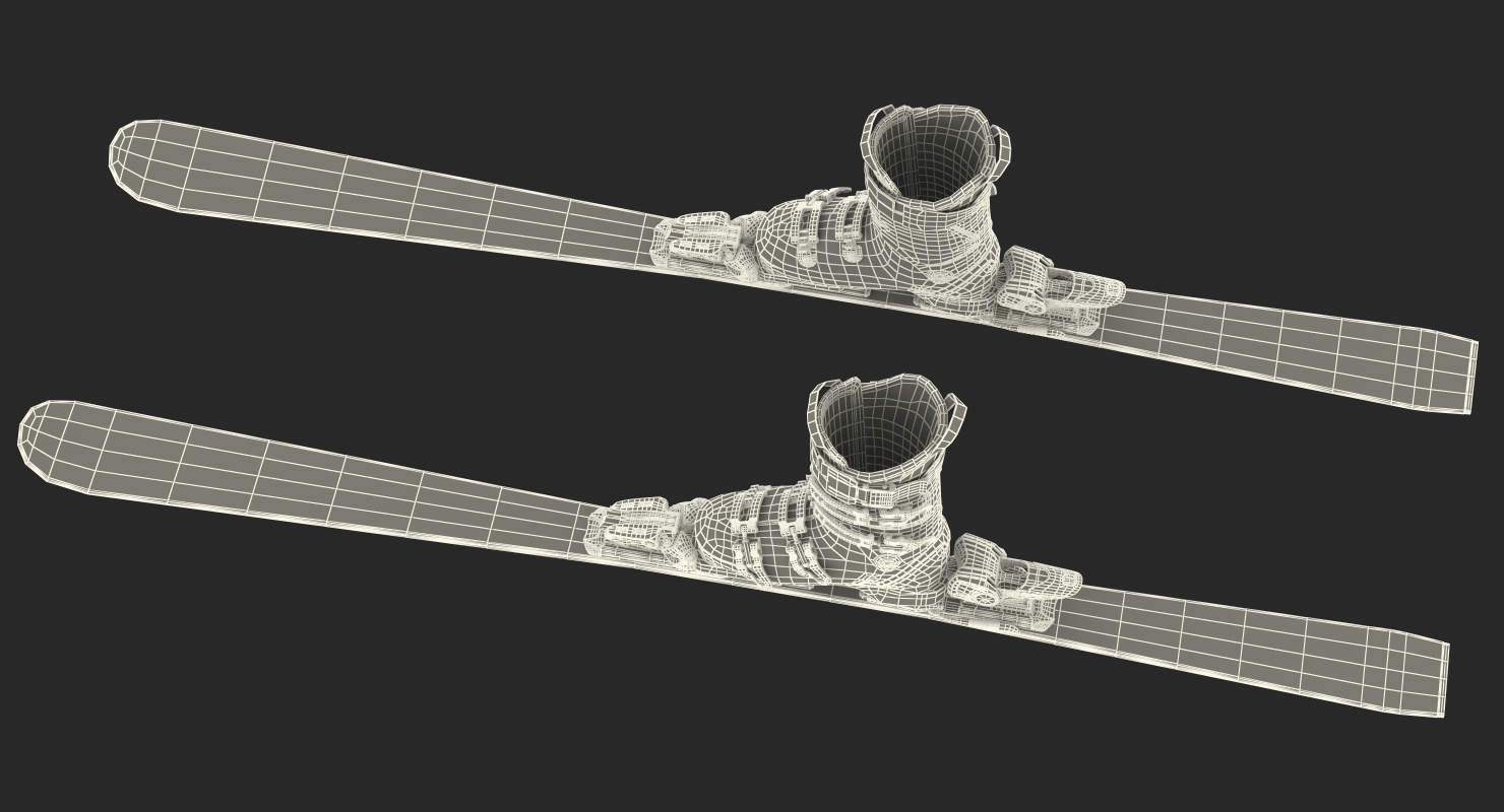 3D Atomic Ski with Boots