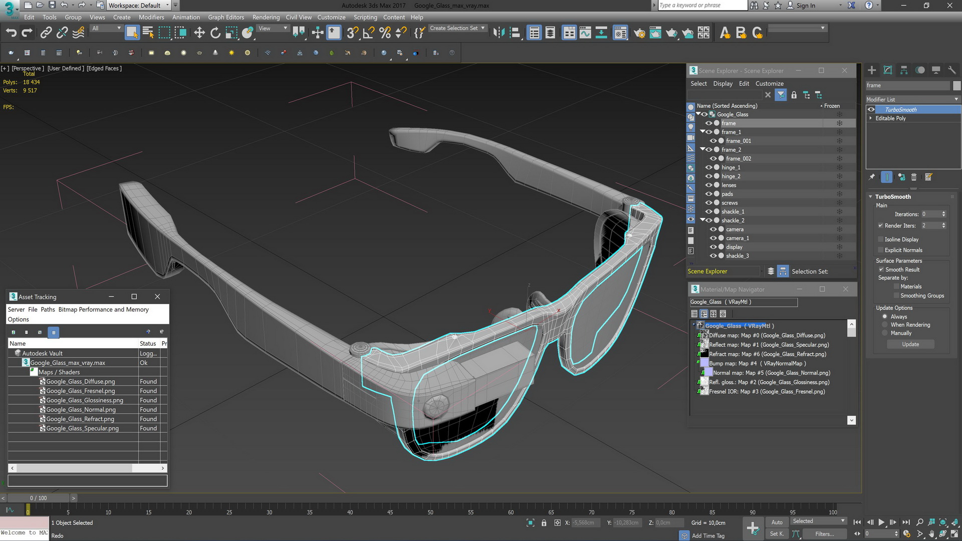 Google Glass 3D