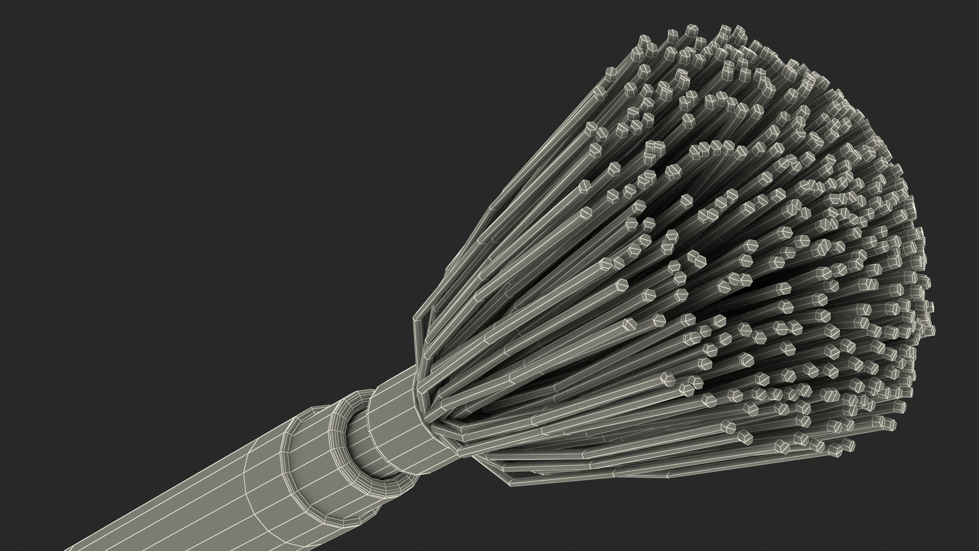 Nylon Reusable Dart Syringe 3D