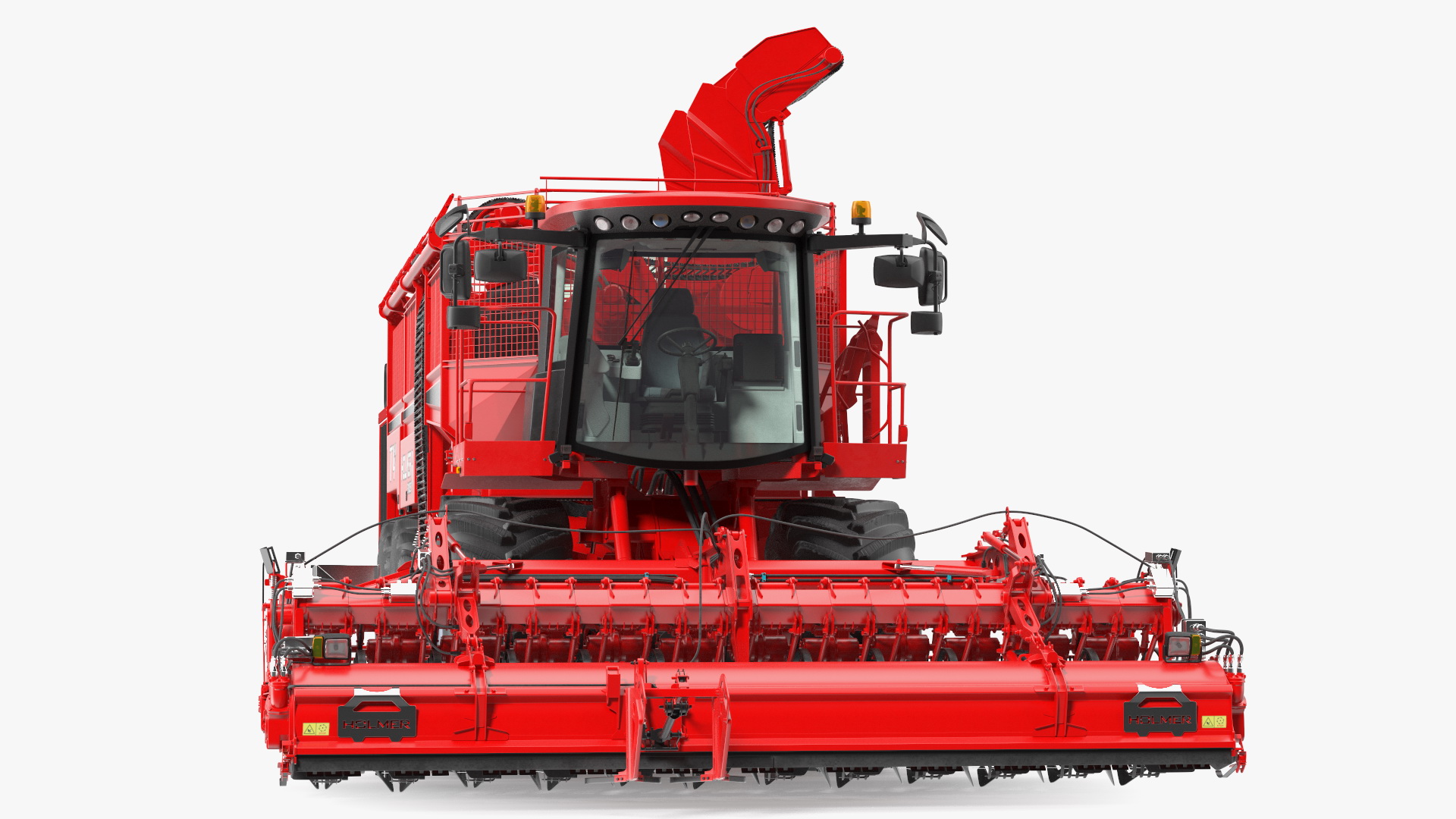Beet Harvester HOLMER Terra Dos T4-30 Rigged 3D model