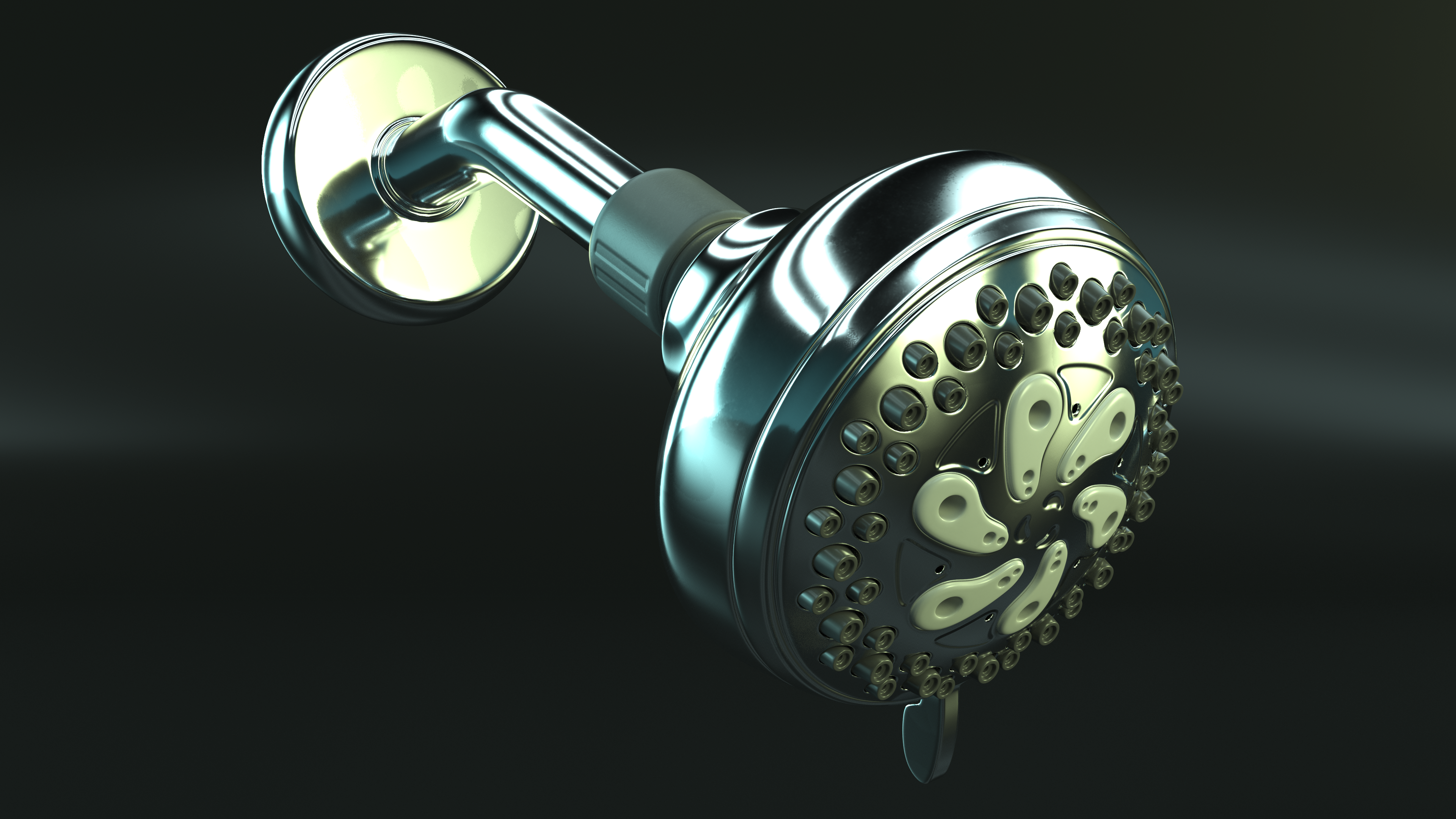 Wall Shower Head, view 3