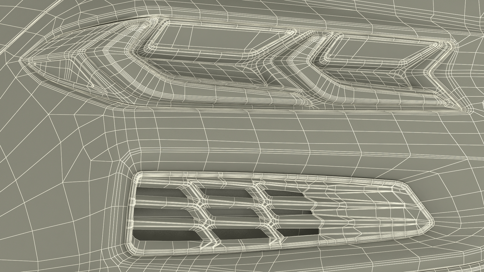 2023 Chevy Corvette Z0 Coupe Orange Rigged 3D