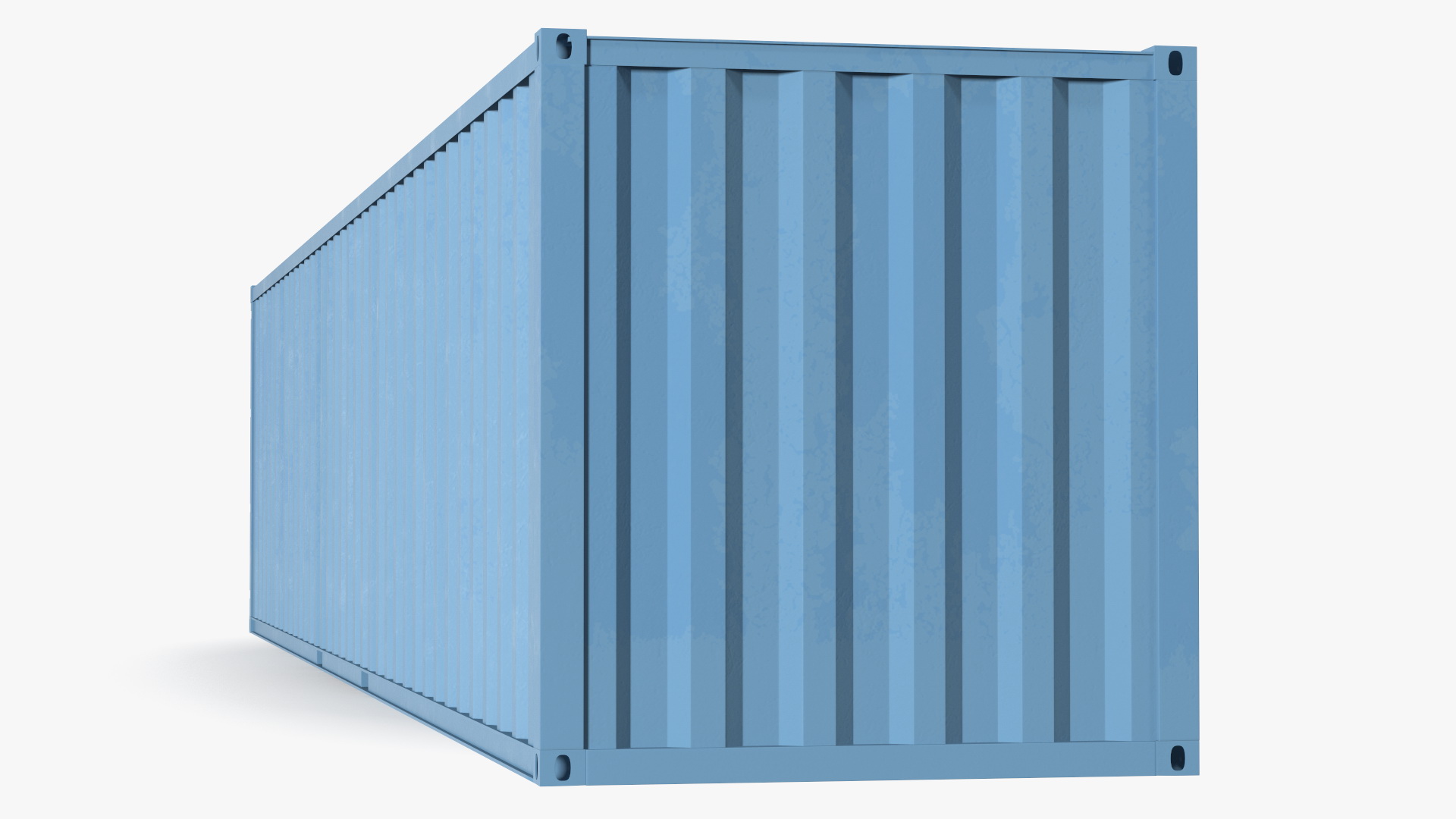 High Cube Cargo Worthy Shipping Container 48 Ft 3D