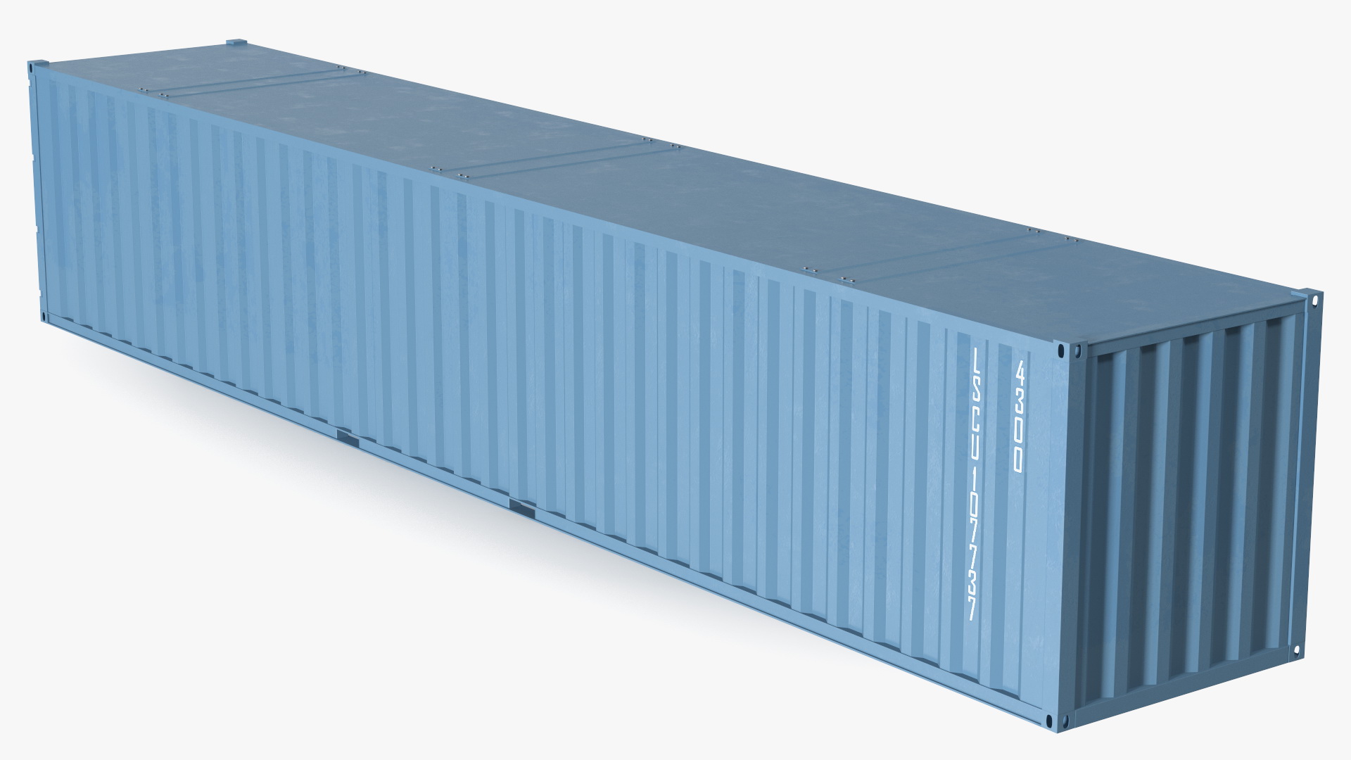 High Cube Cargo Worthy Shipping Container 48 Ft 3D