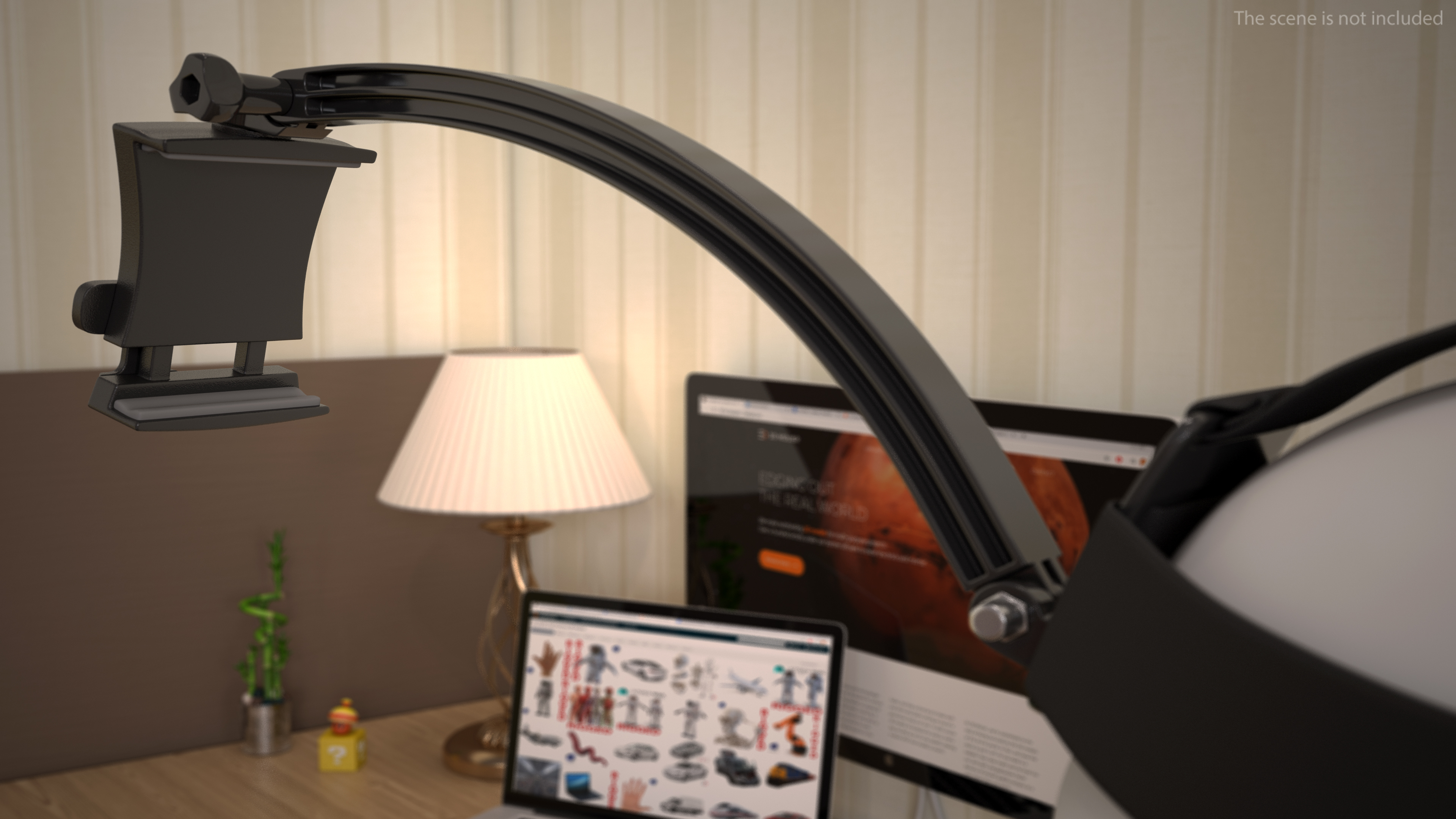 Outdoor Head Band Holder 3D model