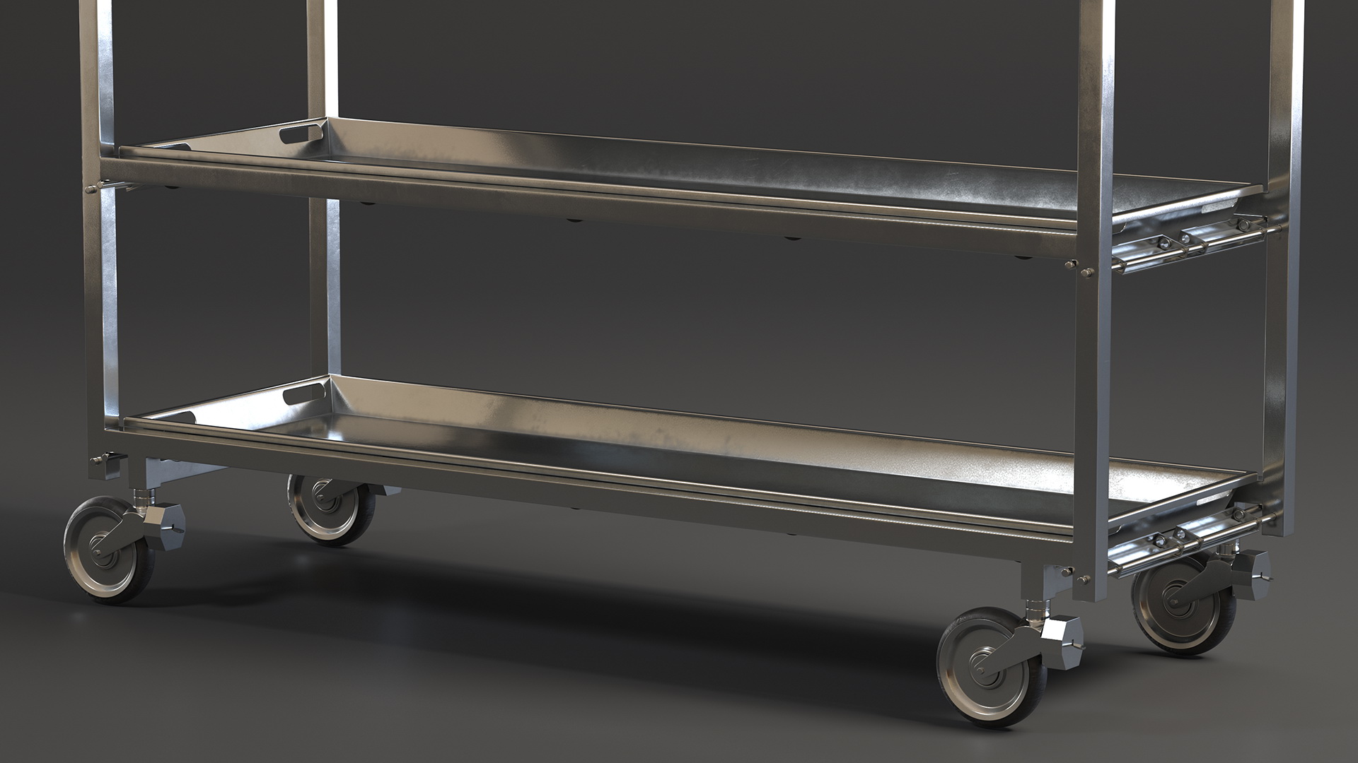 3D MultiBody Morgue Gurney model