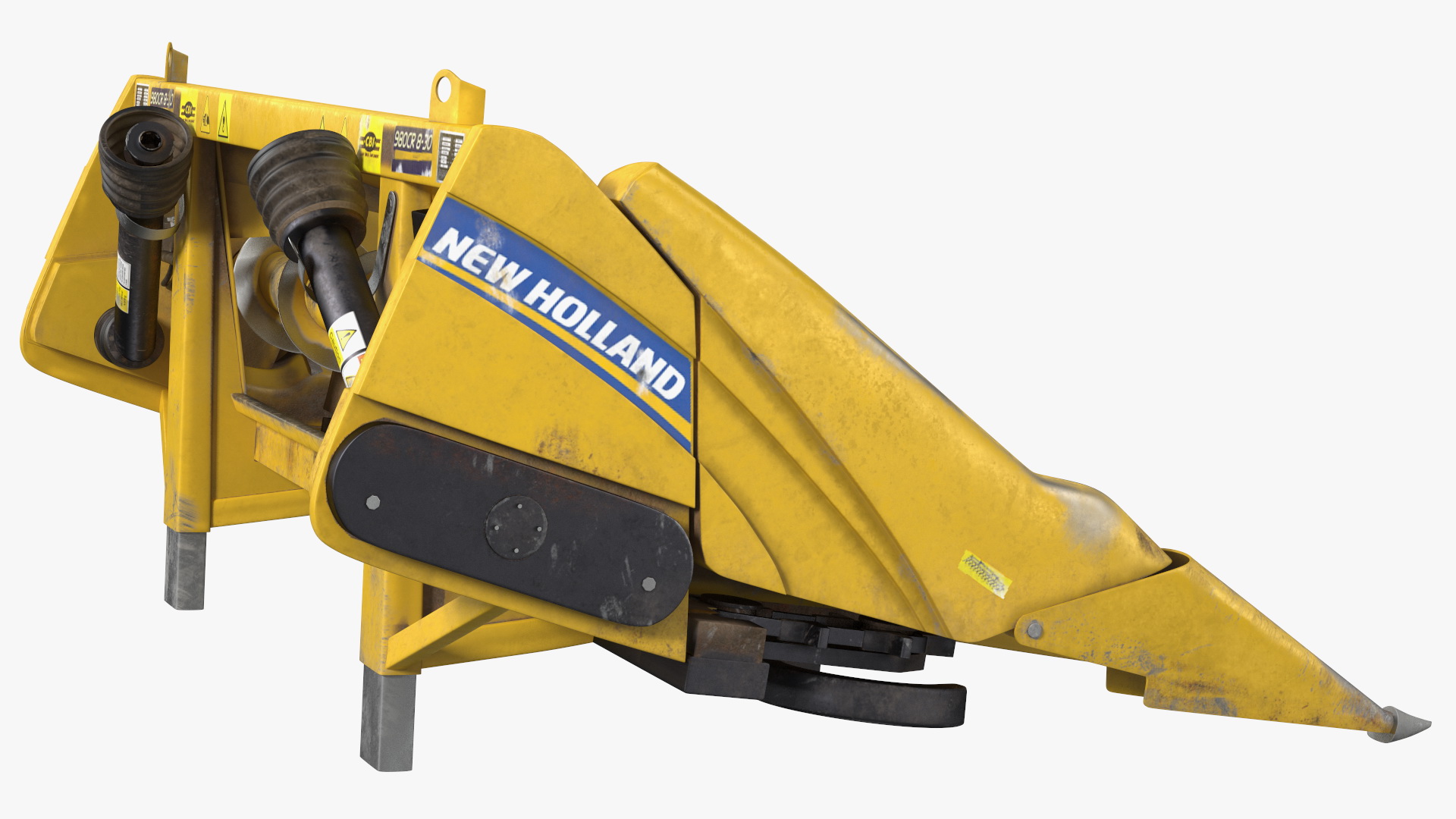 3D New Holland Agriculture 980CR Corn Header 6 Rows model