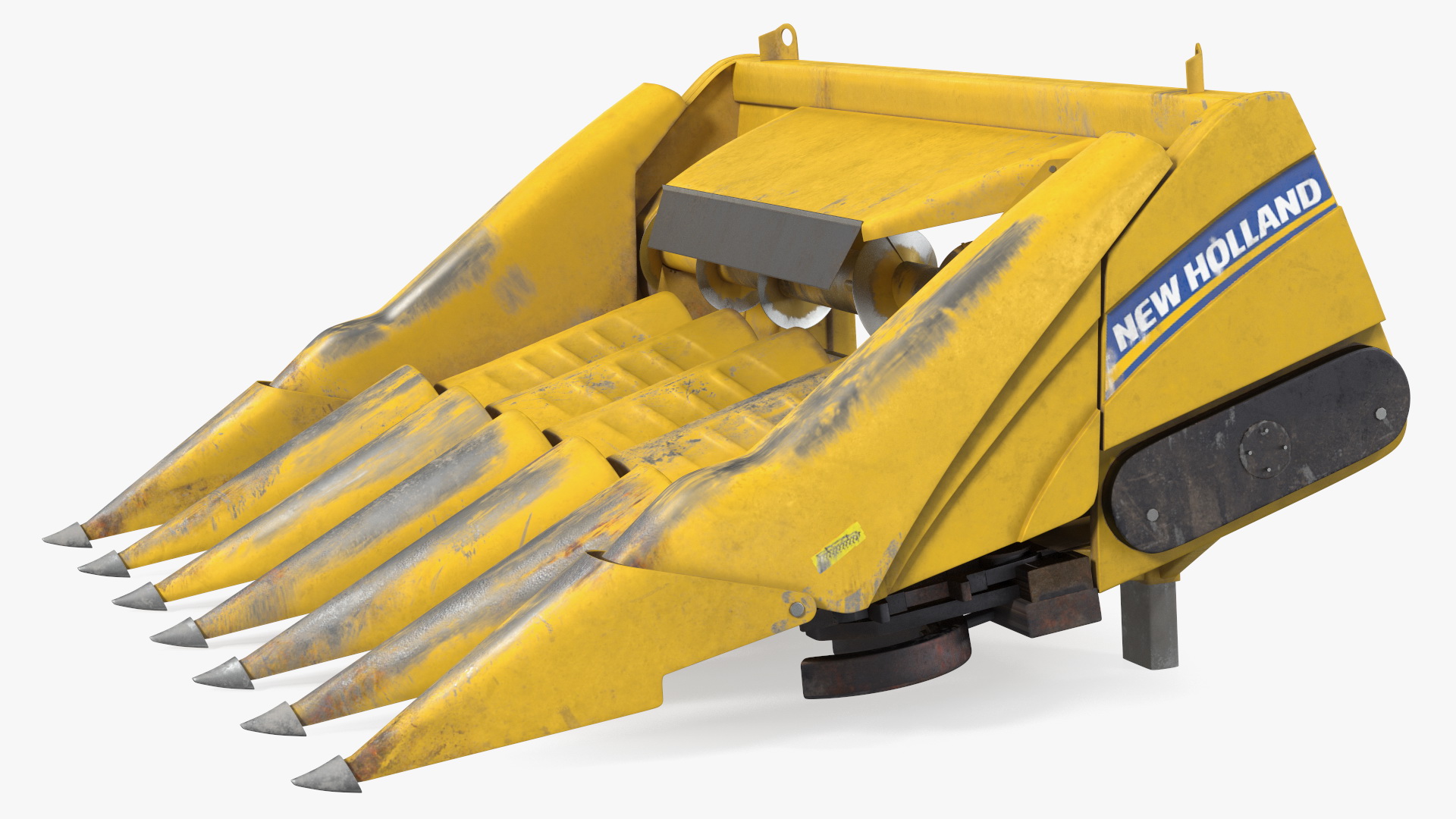 3D New Holland Agriculture 980CR Corn Header 6 Rows model