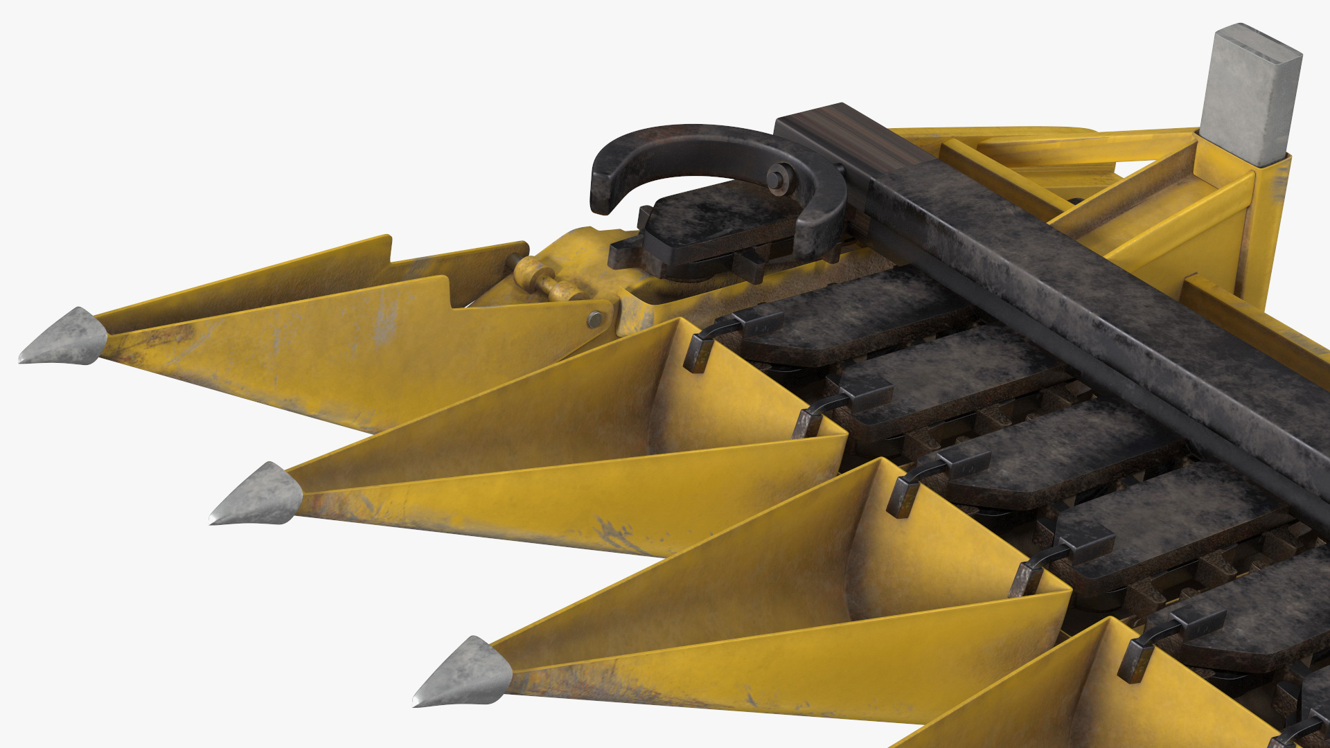 3D New Holland Agriculture 980CR Corn Header 6 Rows model