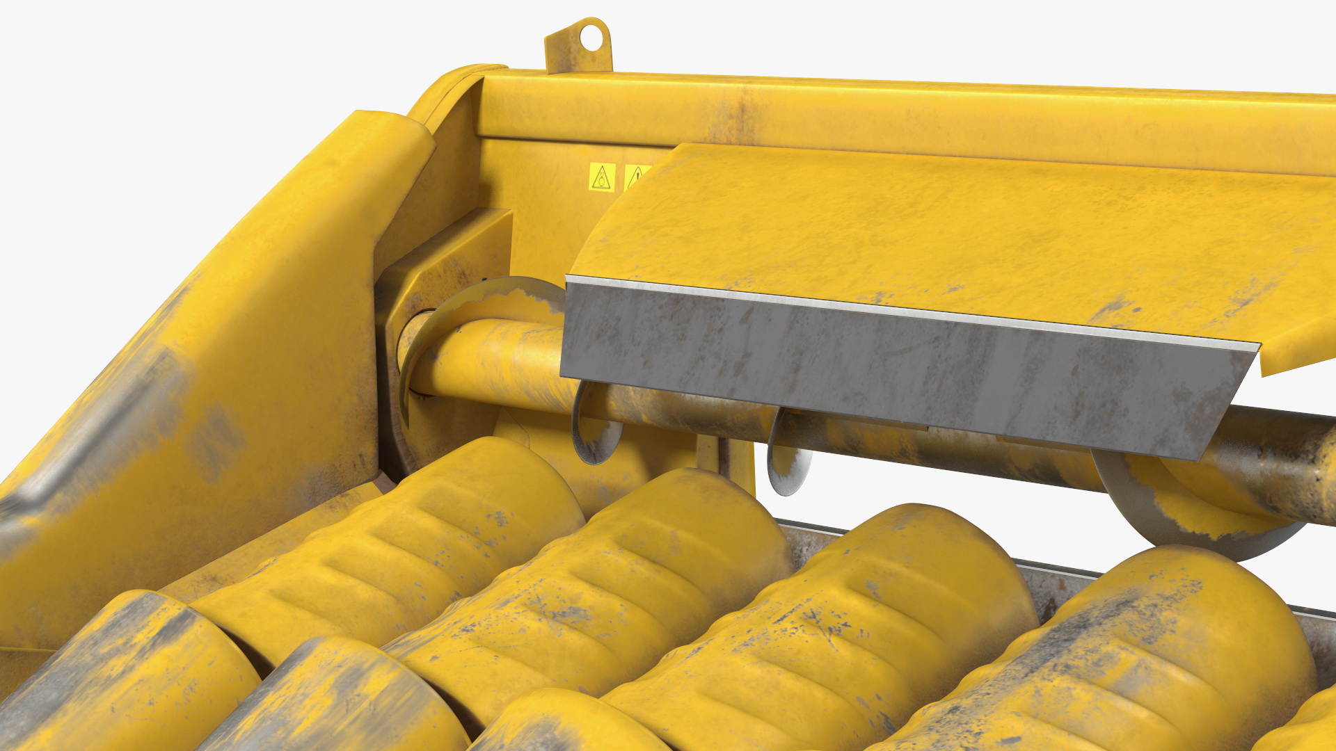 3D New Holland Agriculture 980CR Corn Header 6 Rows model