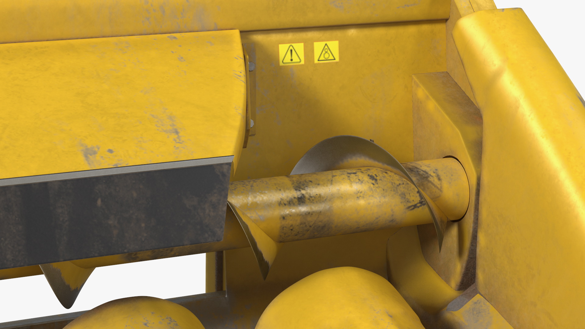 3D New Holland Agriculture 980CR Corn Header 6 Rows model