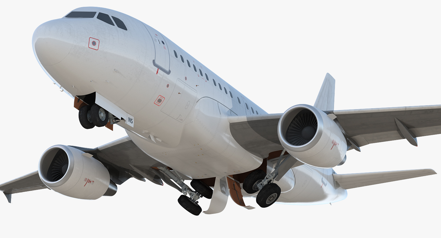 Airbus A318 Generic 3D model
