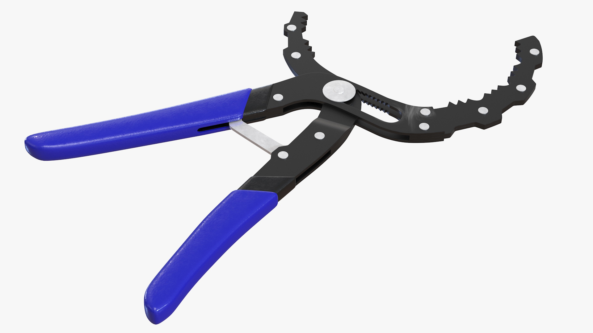 Oil Filter Pliers Rigged 3D model