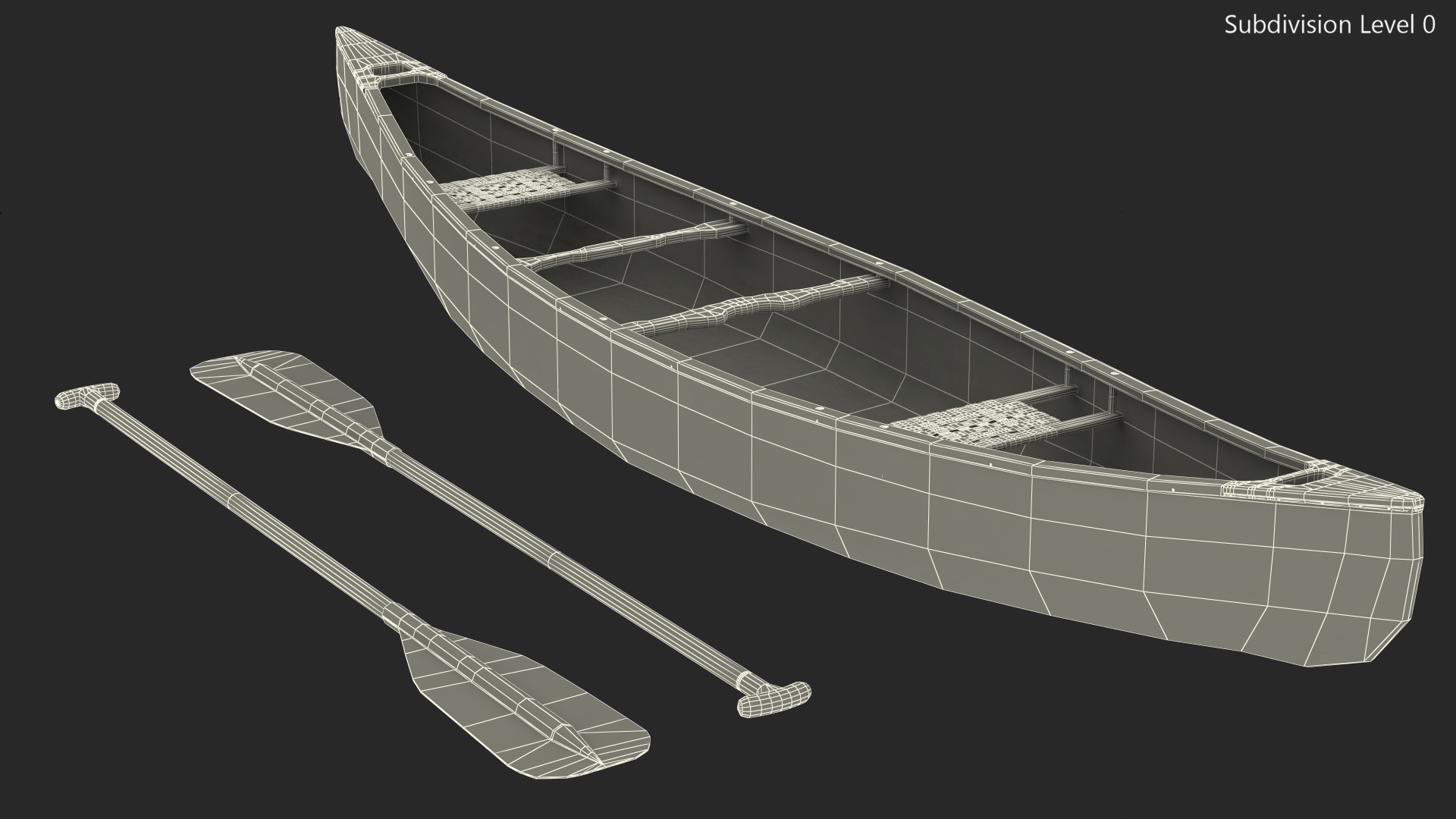 Old Town Discovery 169 Tripping Canoe 3D