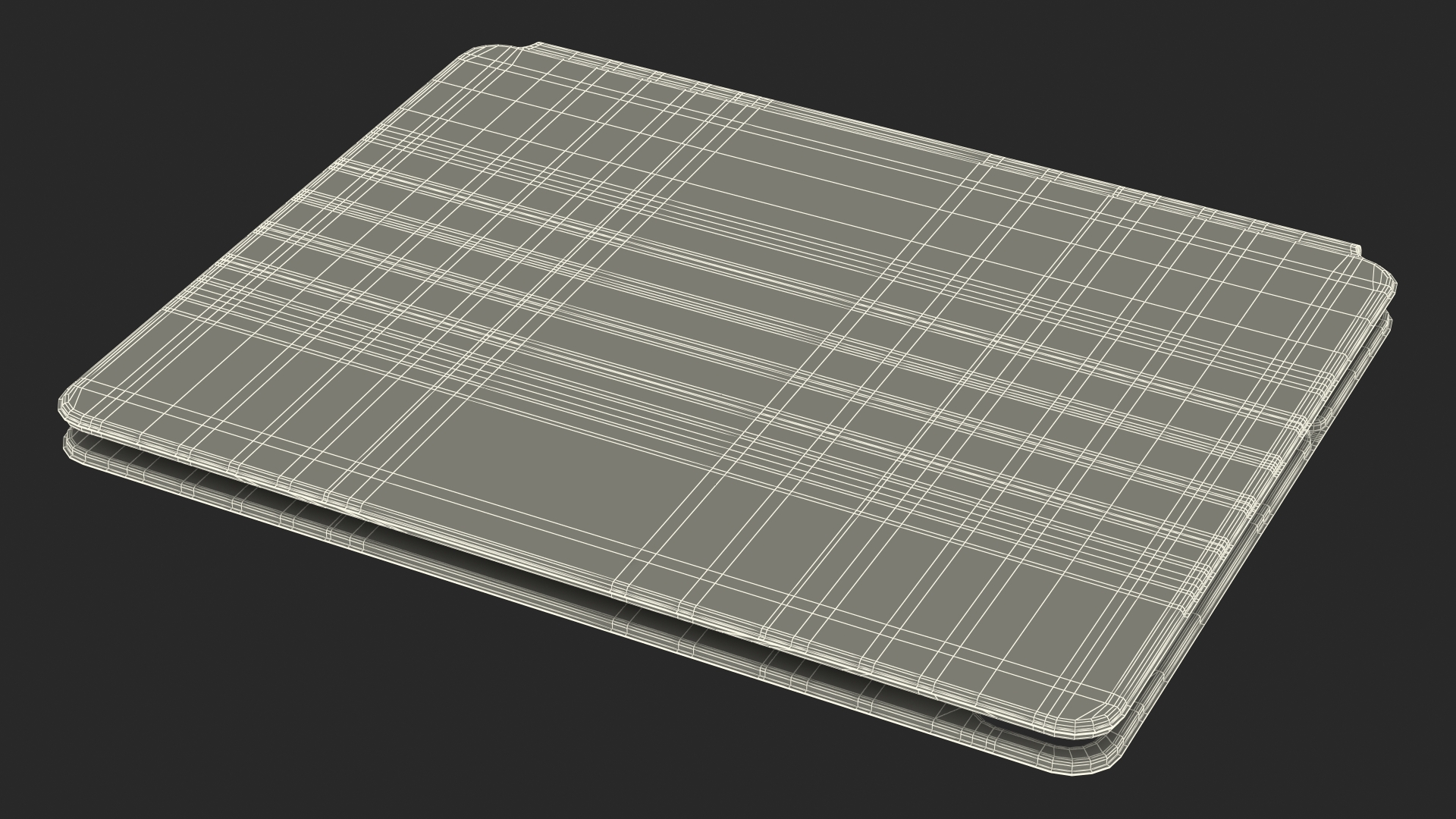 3D model Magic Keyboard for 12 9 inch Rigged