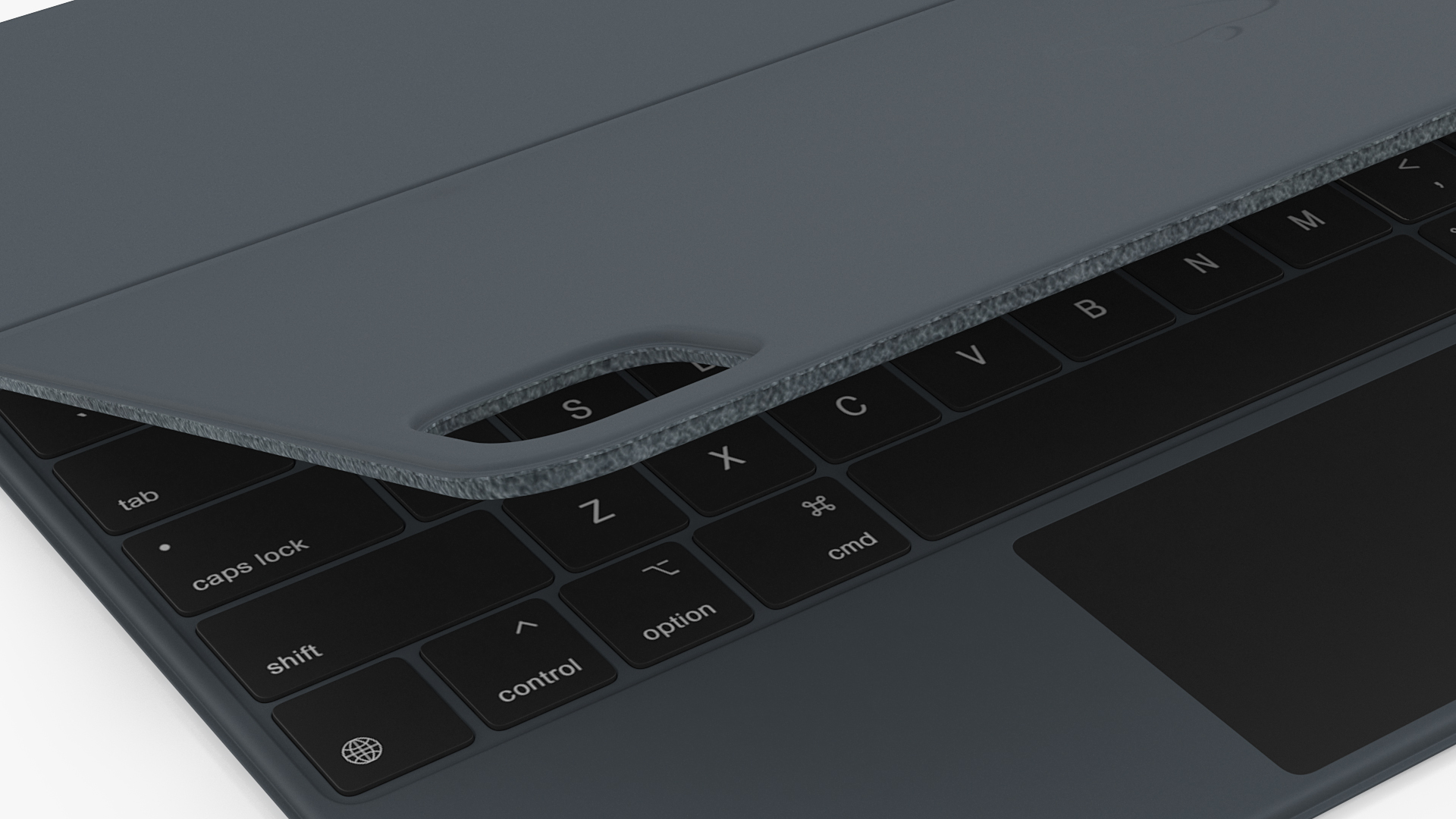 3D model Magic Keyboard for 12 9 inch Rigged