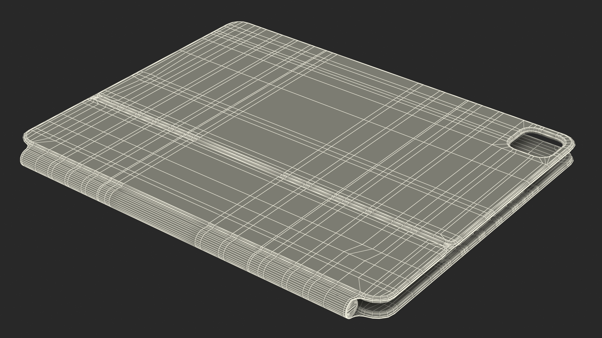 3D model Magic Keyboard for 12 9 inch Rigged