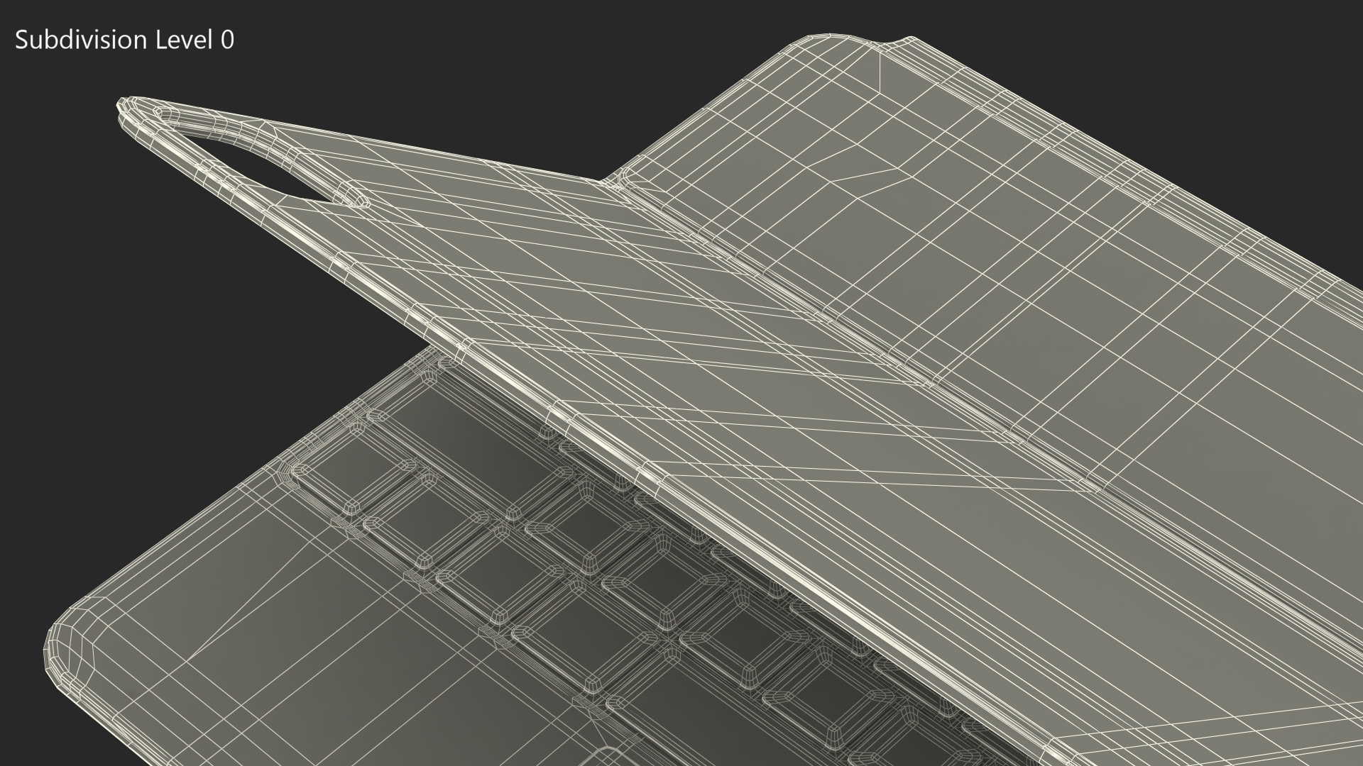 3D model Magic Keyboard for 12 9 inch Rigged