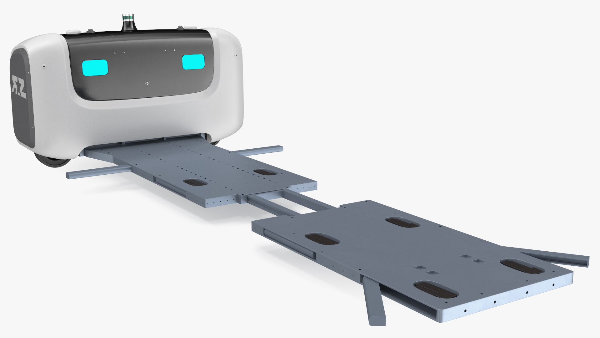 3D model Parking Robot Stan Rigged