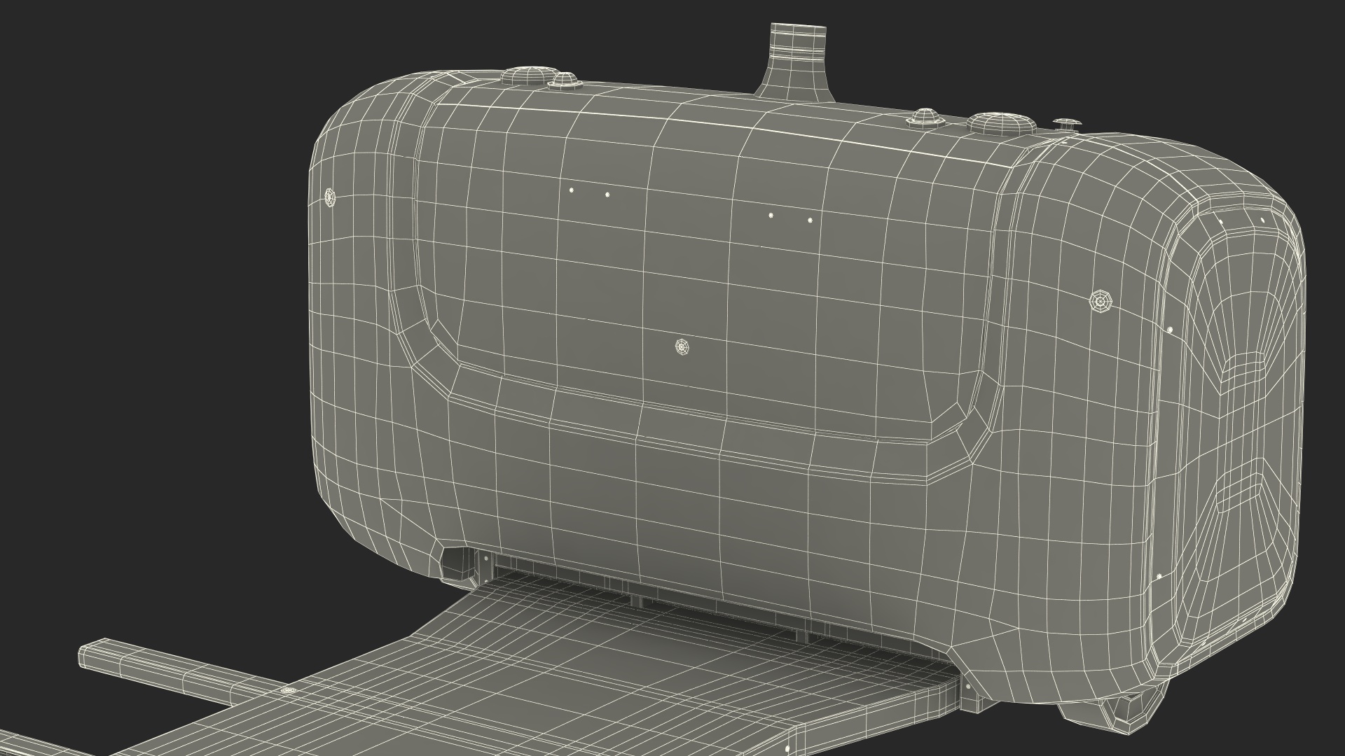 3D model Parking Robot Stan Rigged