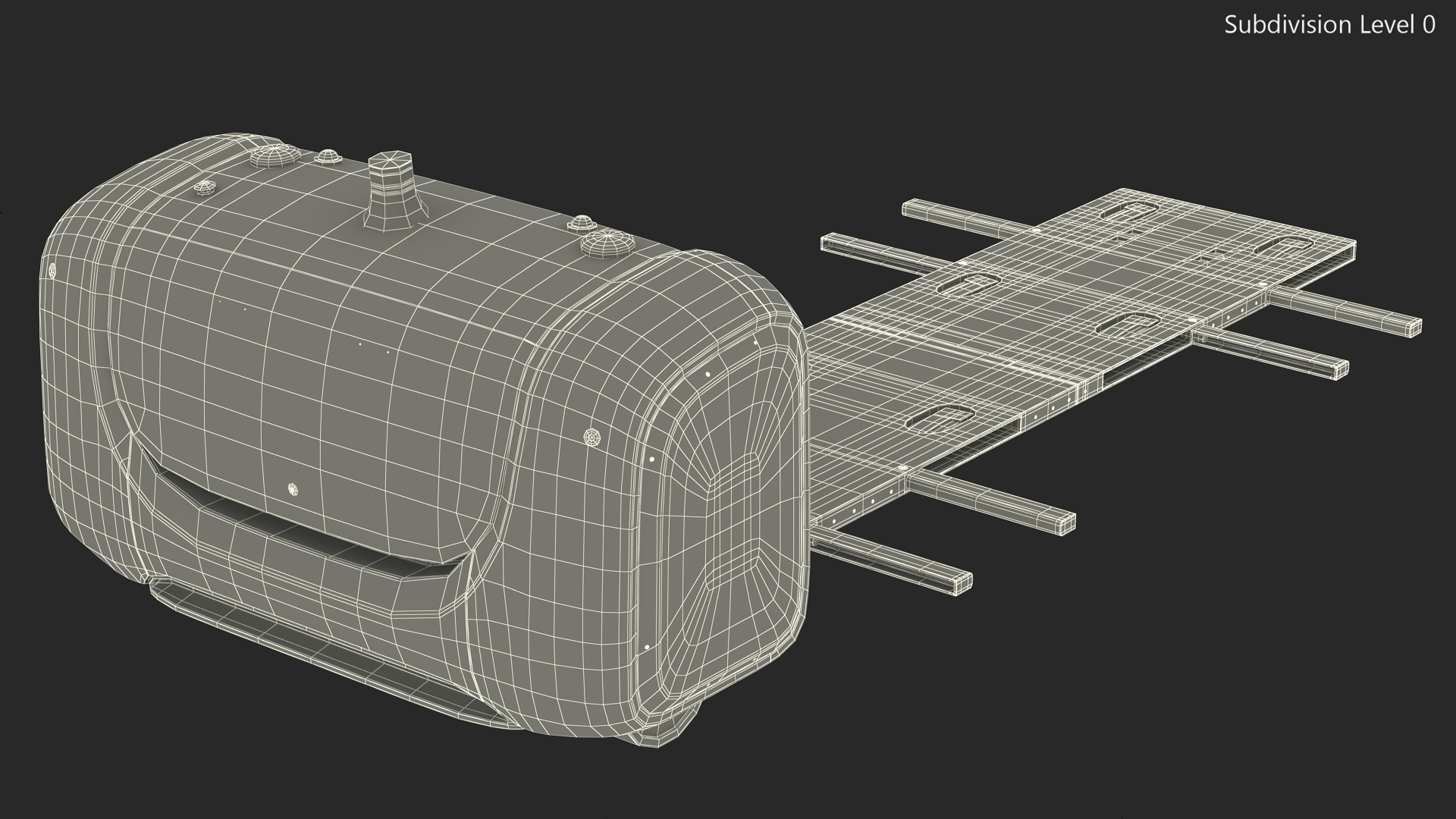 3D model Parking Robot Stan Rigged