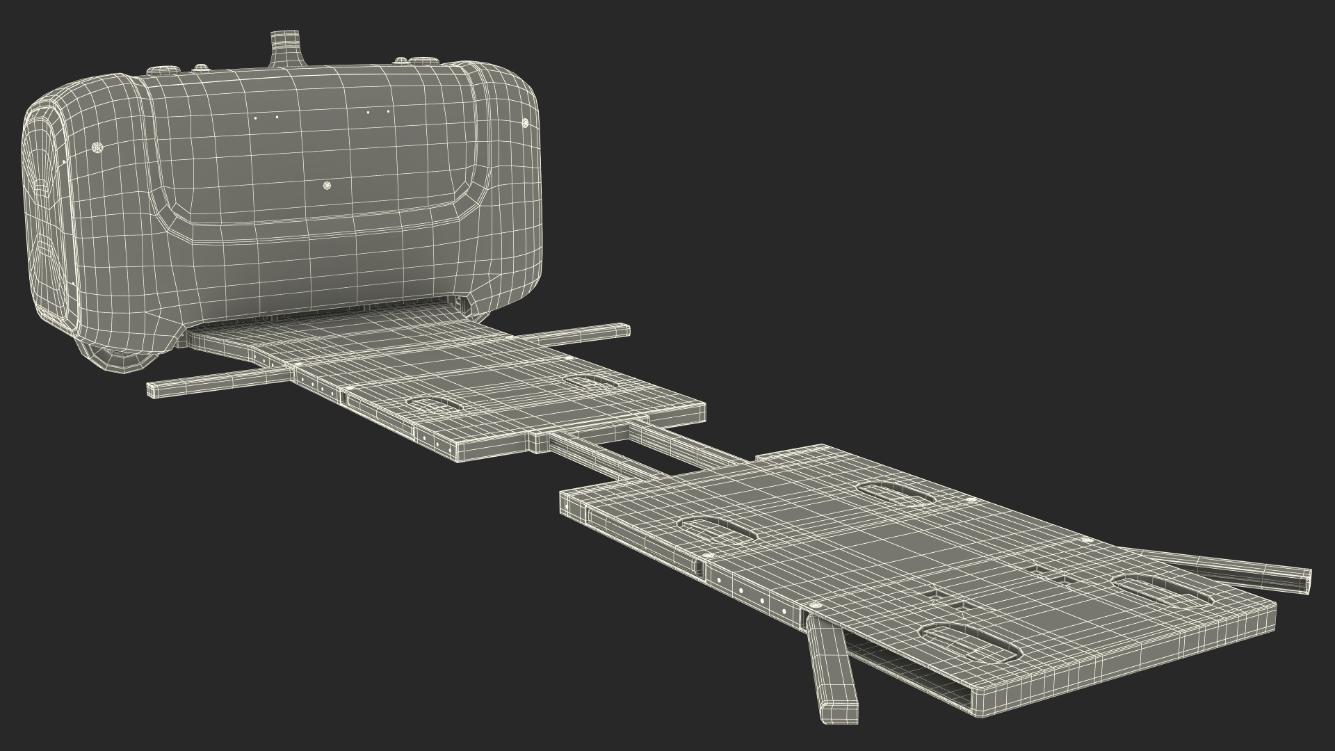 3D model Parking Robot Stan Rigged