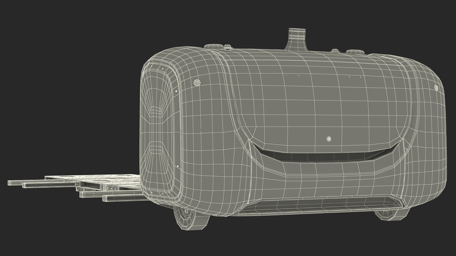 3D model Parking Robot Stan Rigged