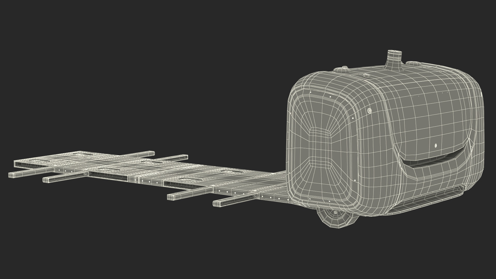 3D model Parking Robot Stan Rigged