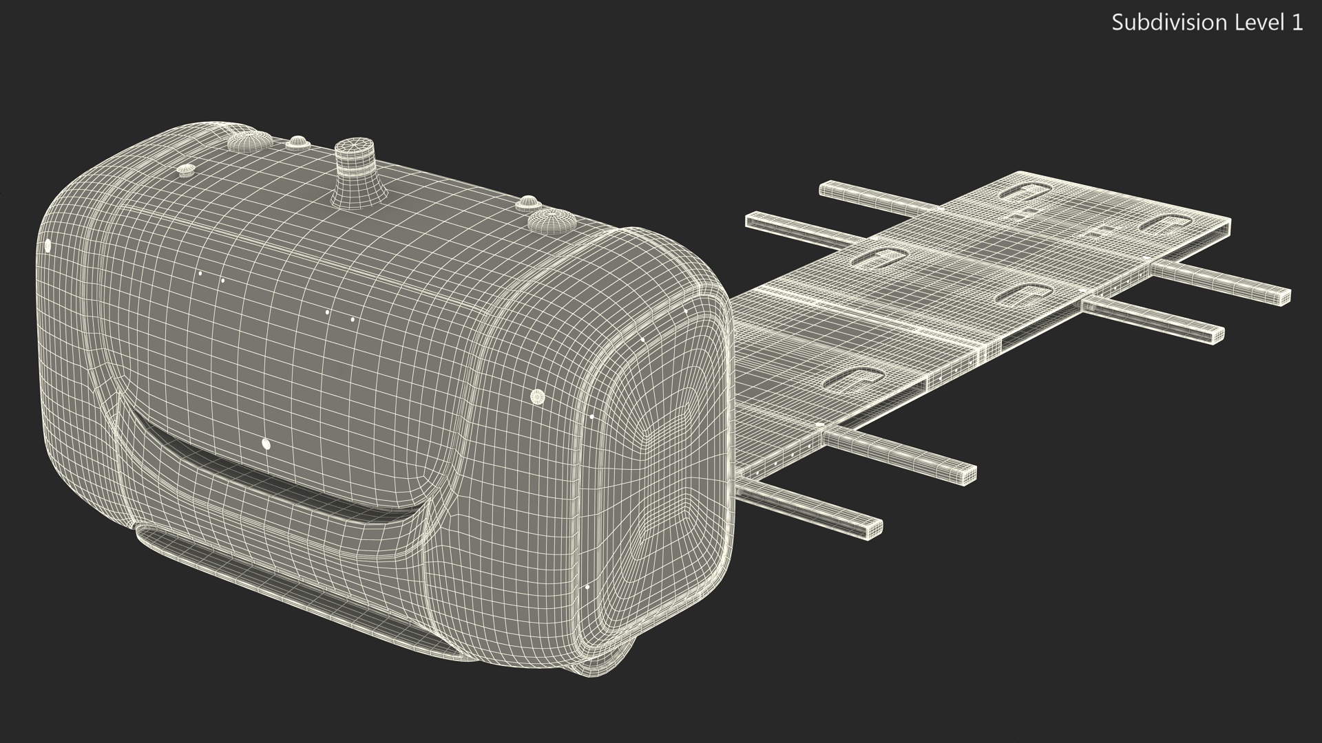 3D model Parking Robot Stan Rigged