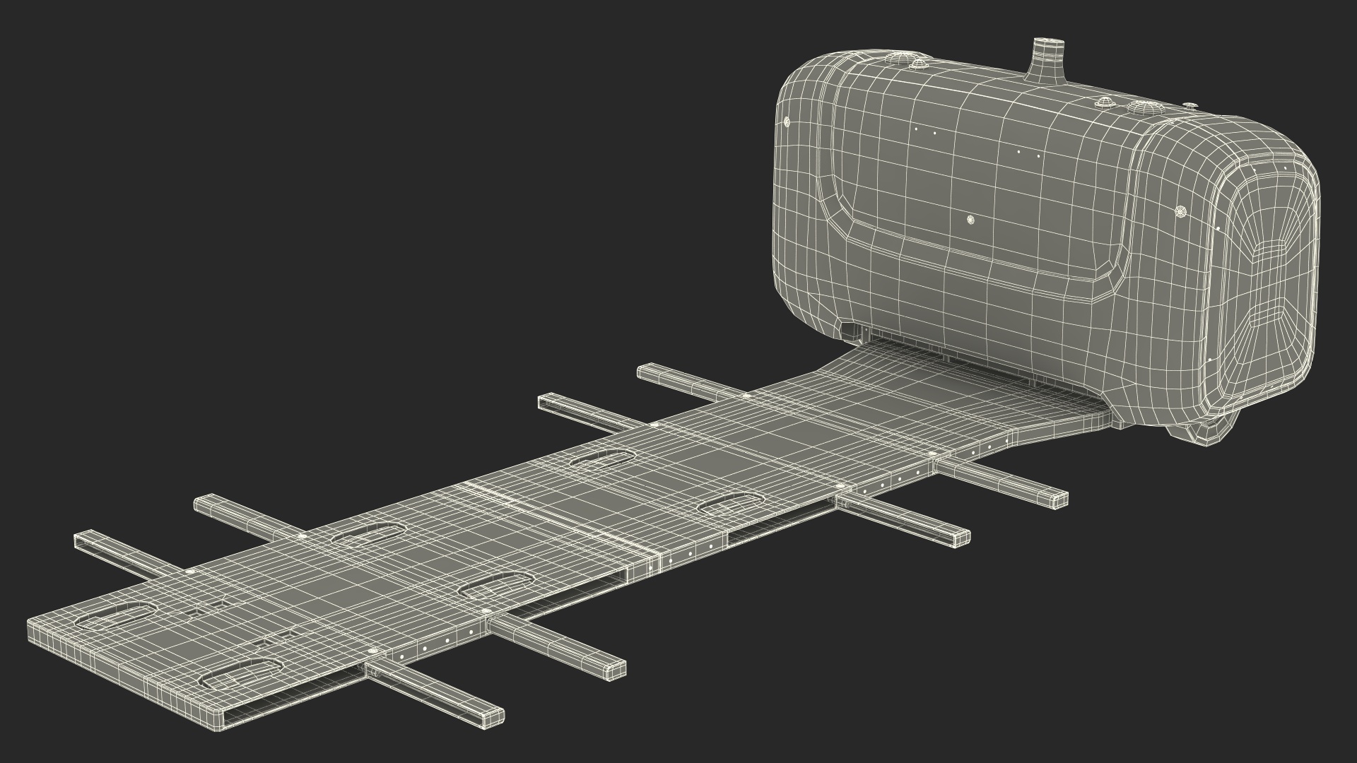 3D model Parking Robot Stan Rigged
