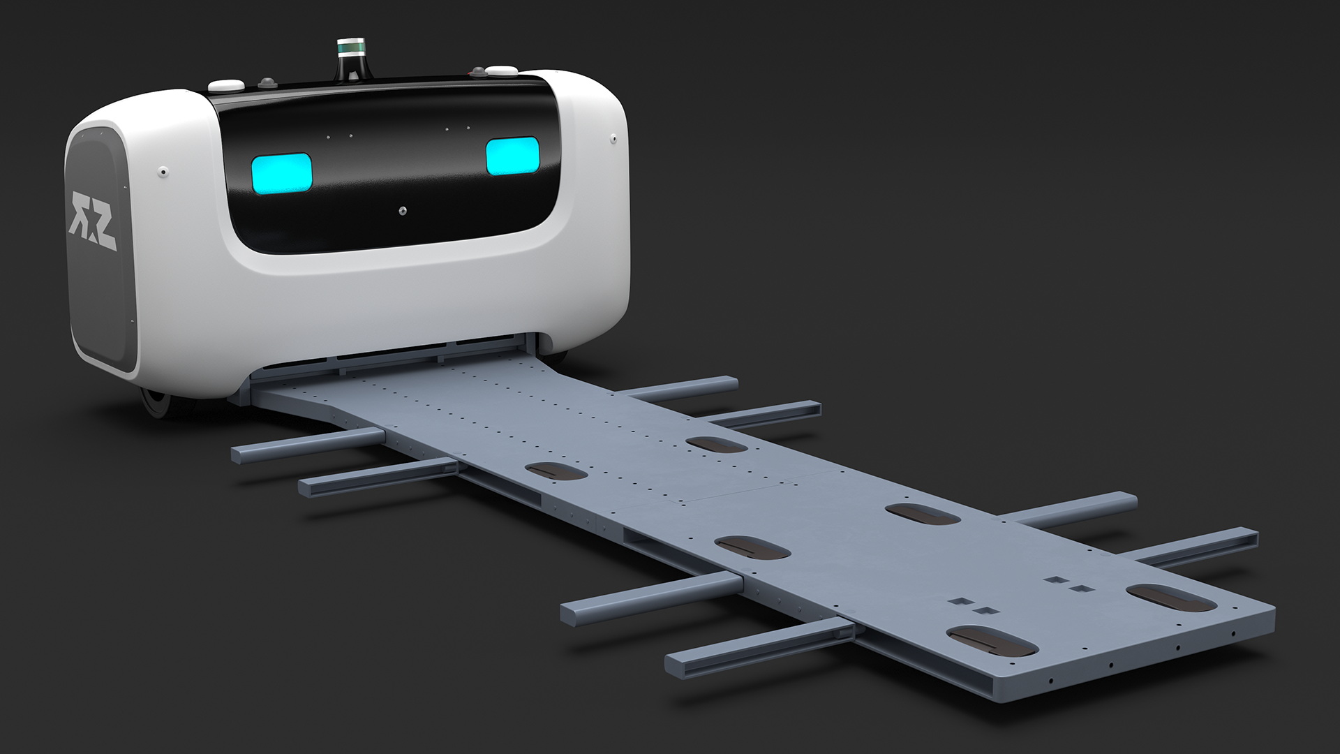 3D model Parking Robot Stan Rigged